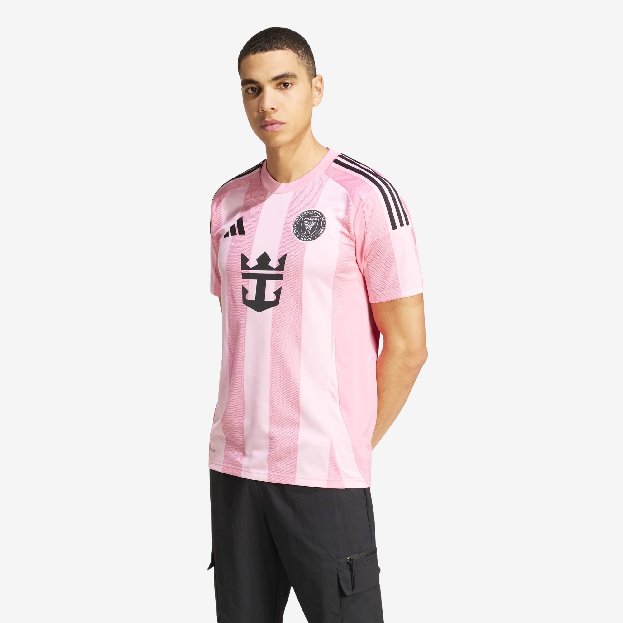 adidas Inter Miami CF 2025/26 Stadium Home Men's AEROREADY Soccer Replica Jersey - Easy Pink