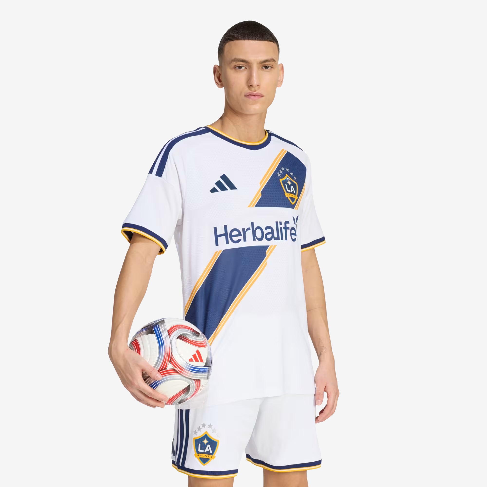 adidas LA Galaxy 2026/27 Match Home Men's Soccer Authentic Jersey - White