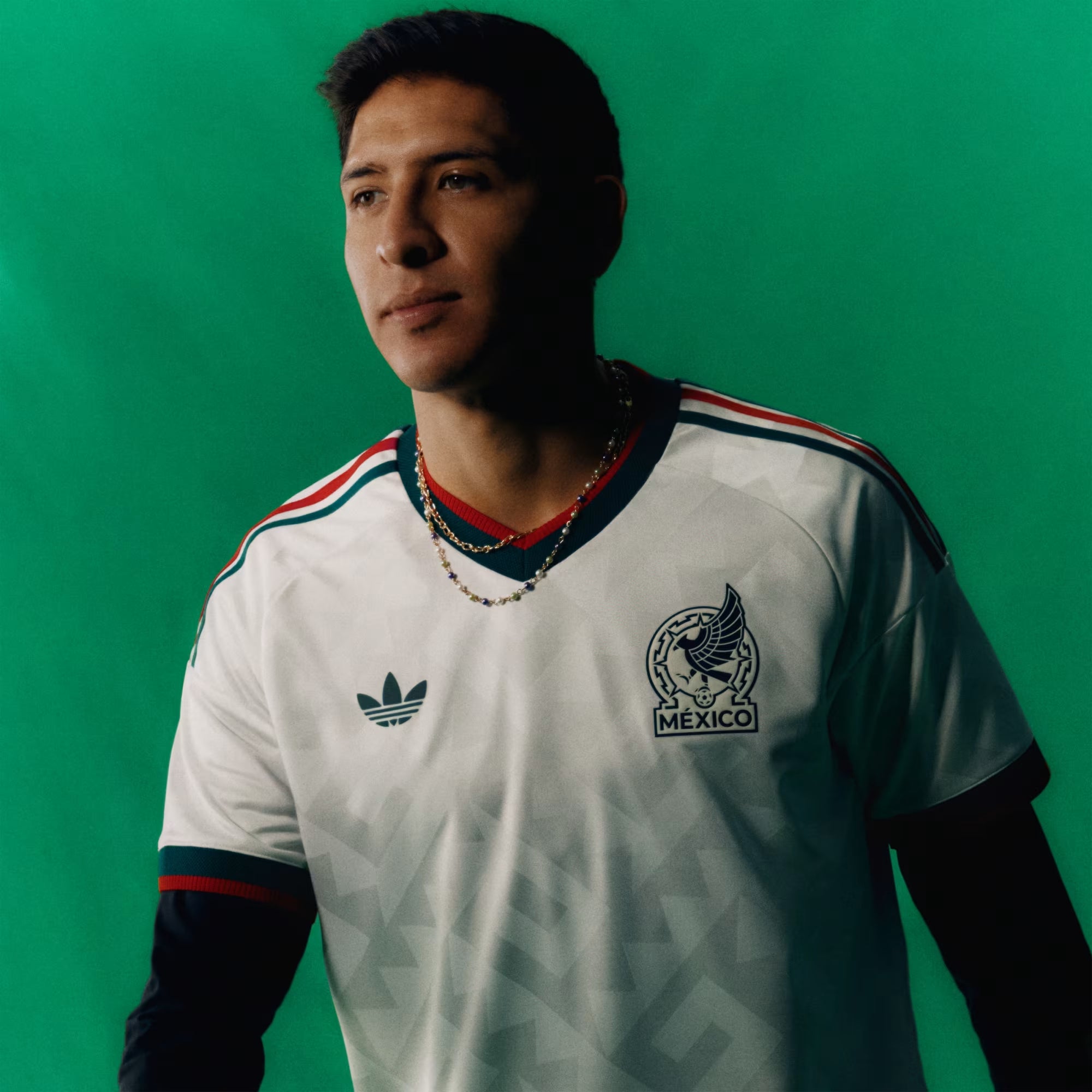 adidas Mexico 2026 Match Away Men's Soccer Authentic Jersey - White