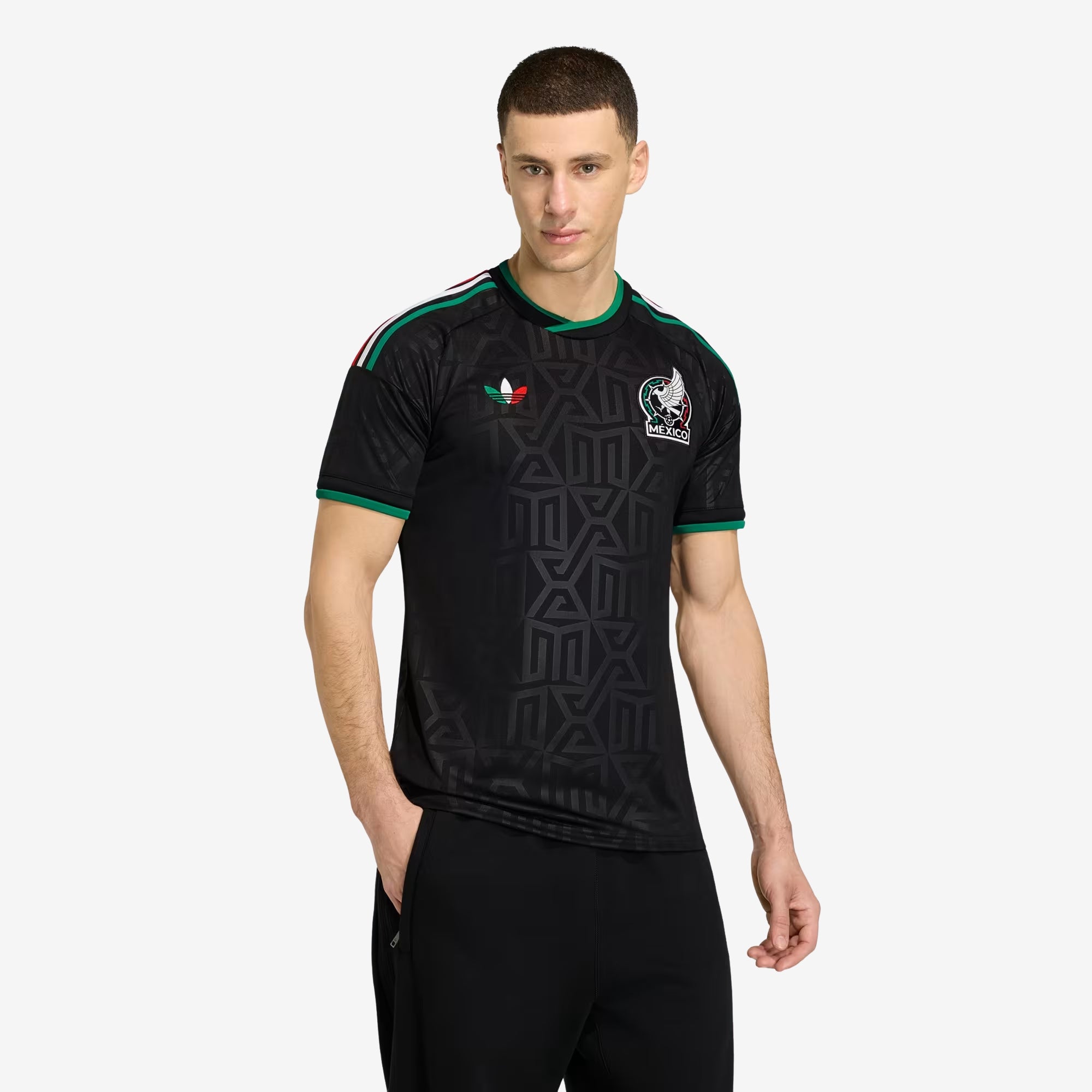 adidas Mexico 2026 Stadium Third Men's Soccer Jersey - Black
