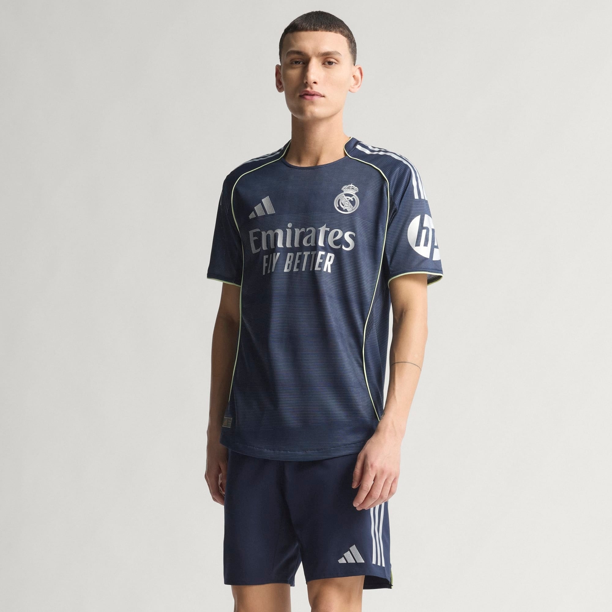 adidas Real Madrid 2025/26 Match Away Men's HEAT.RDY Soccer Authentic Jersey - Legend Ink