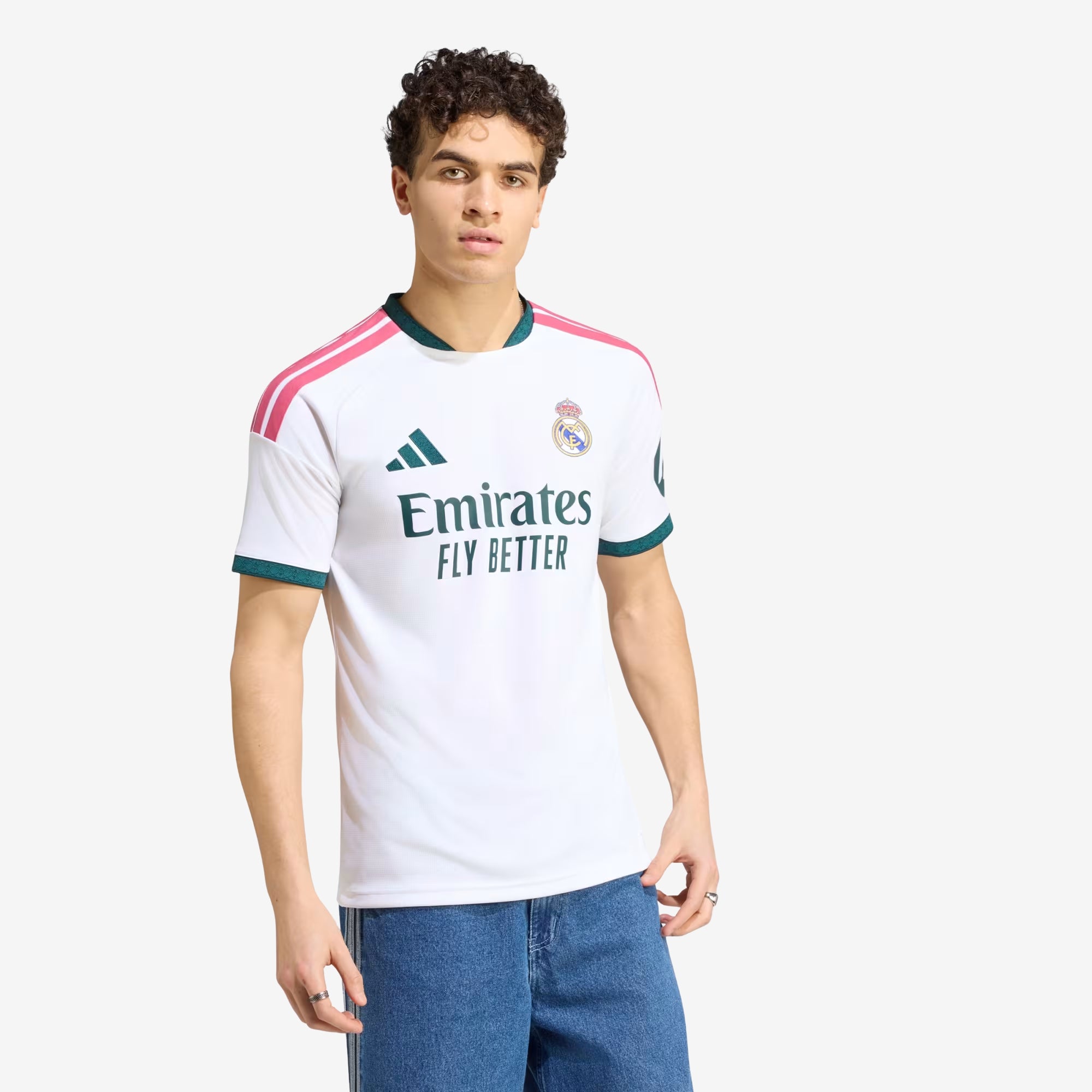 adidas Real Madrid 2026/27 Stadium Home Men's Soccer Jersey - White