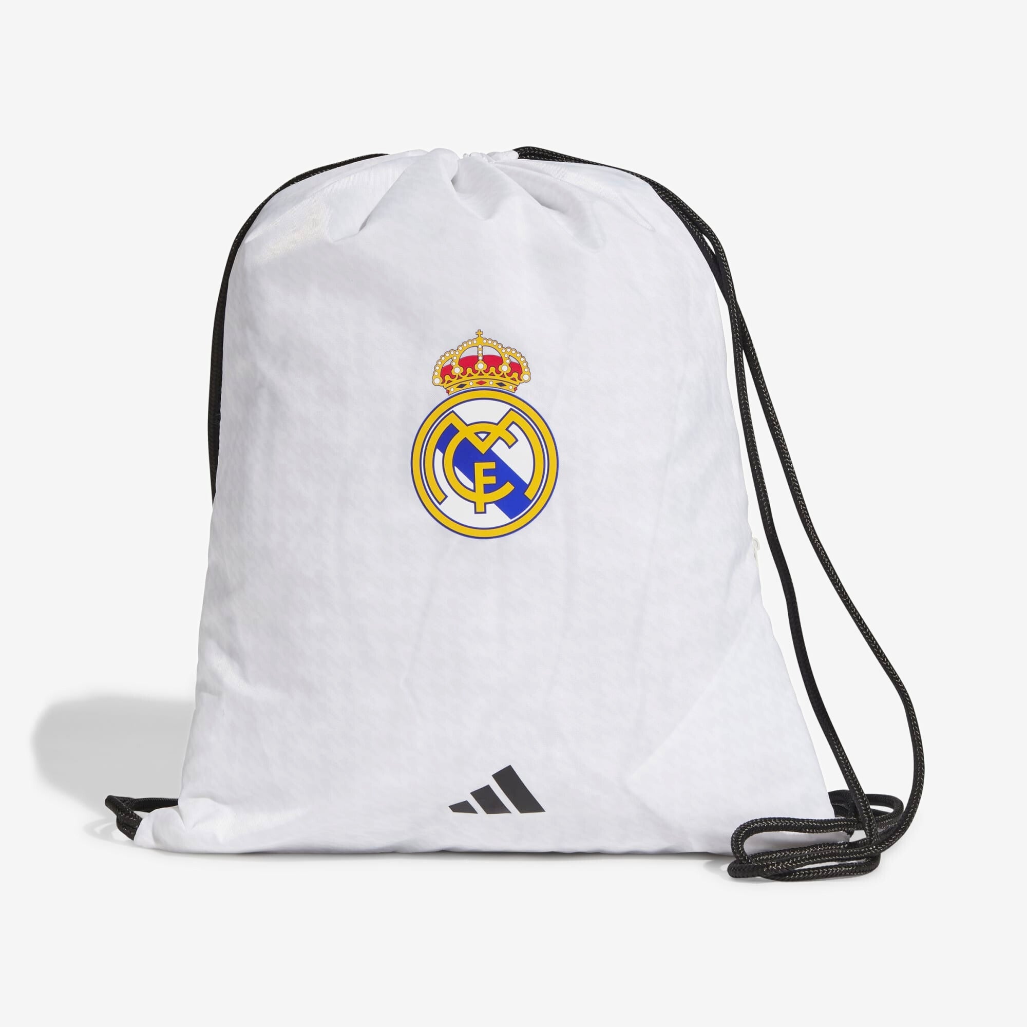 adidas Real Madrid Home Training Gym Sack (16L) - White / Black