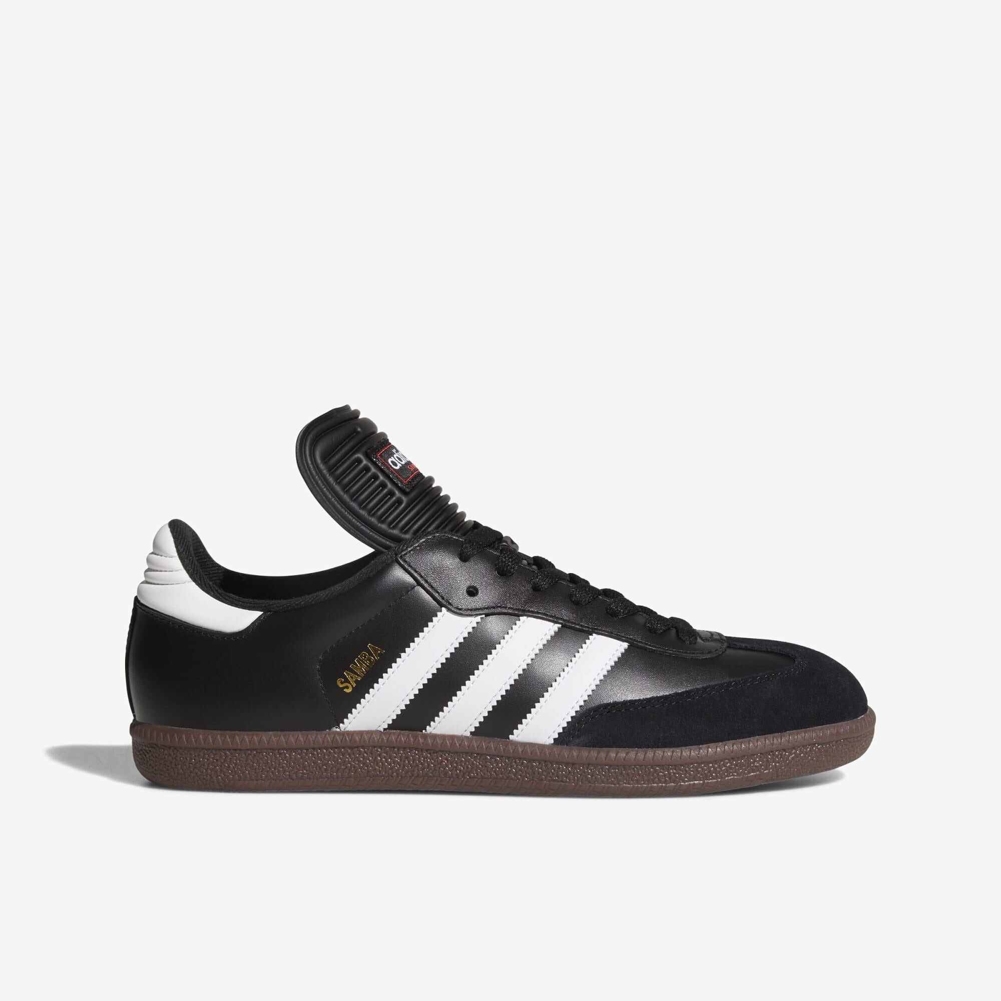 adidas Samba Classic Indoor Court Low-Top Soccer Shoes - Core Black / Cloud White / Core Black