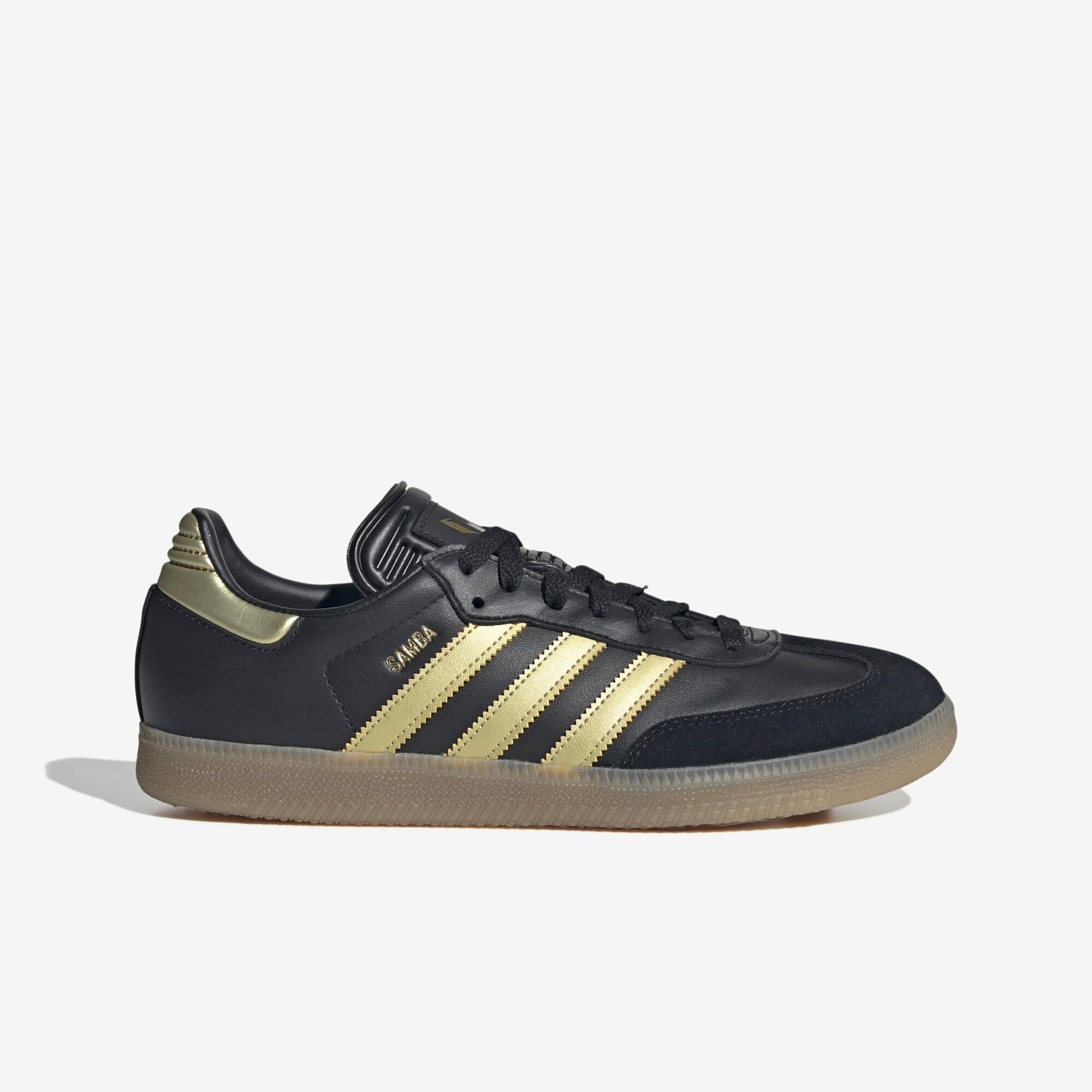 adidas Samba Messi IC Low-Top Soccer Shoes - Light Pink / Core Black / Gum