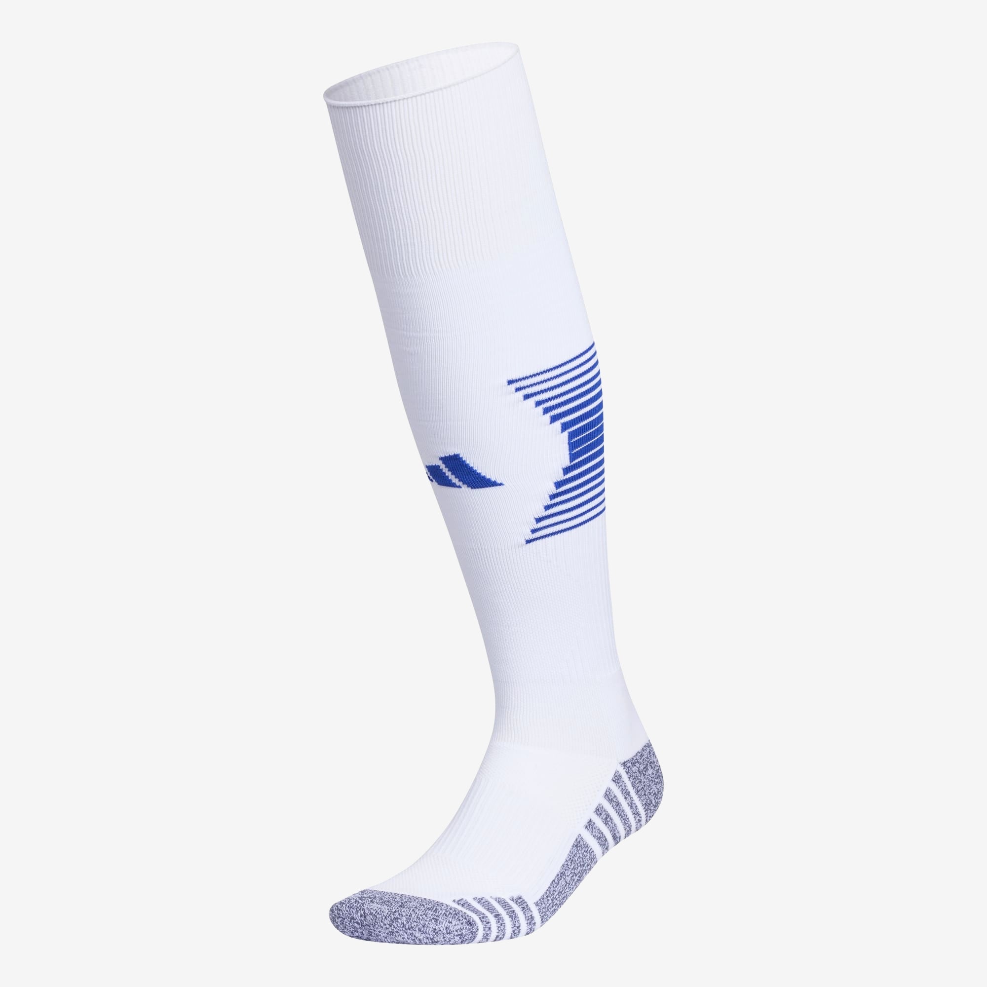 adidas Team Speed 4 Over-the-Calf Socks - White / Blue