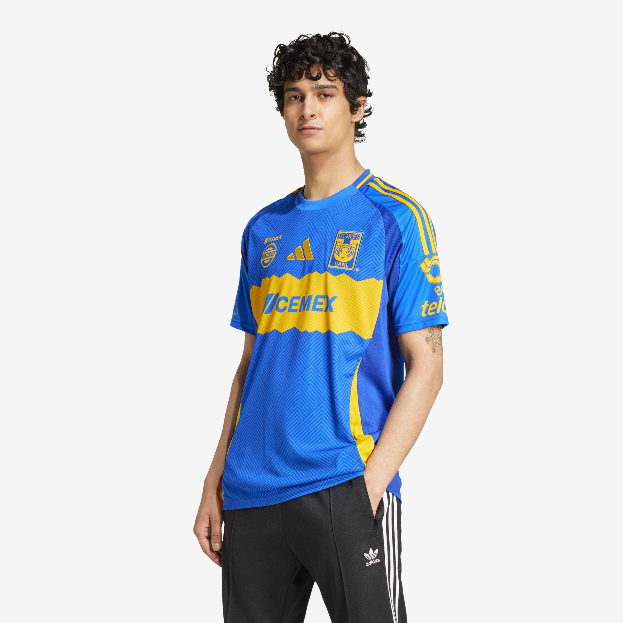 adidas Tigres UANL 2024/25 Stadium Away Men's AEROREADY Soccer Replica Jersey - Blue