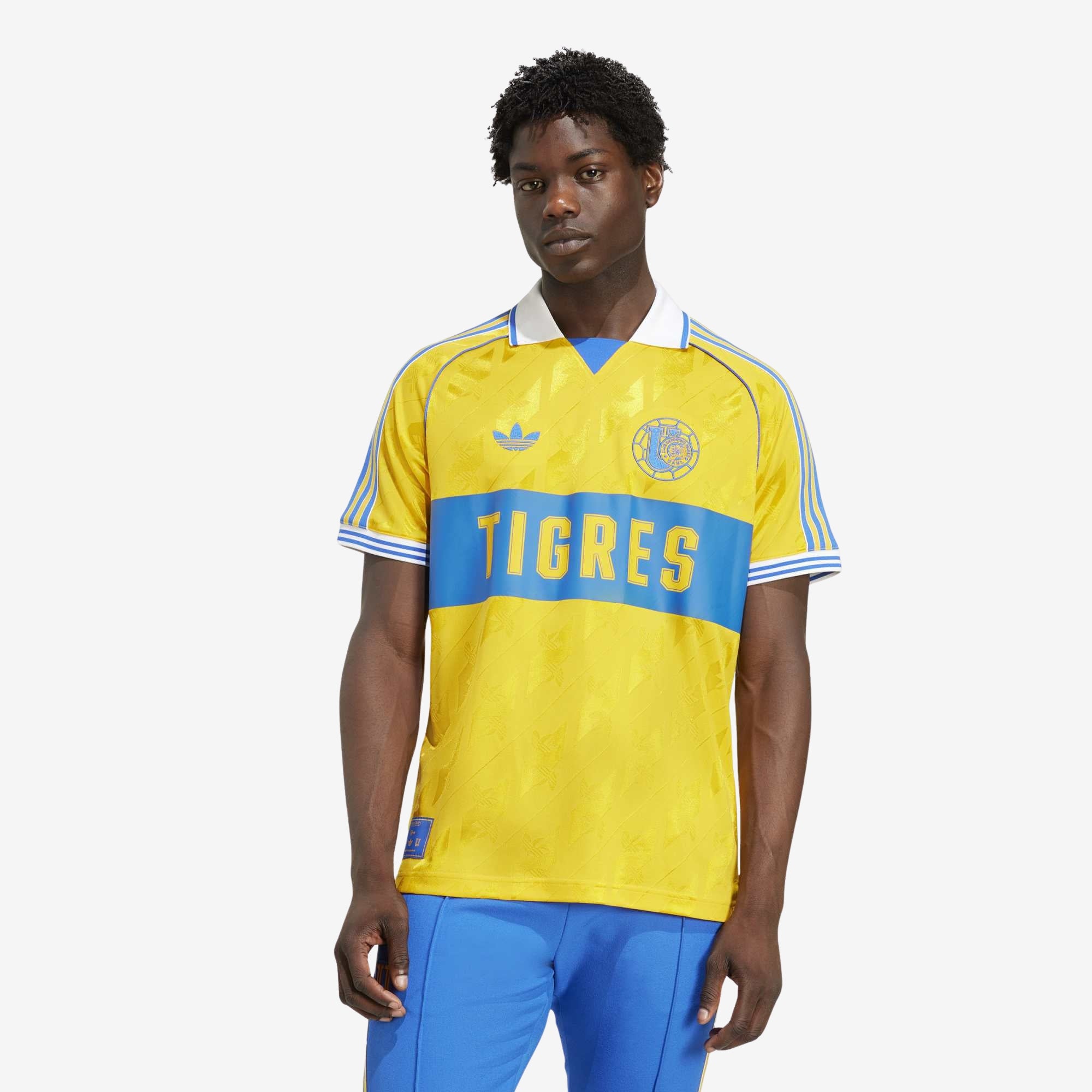 adidas Tigres UANL Stadium Anniversary Men's Soccer Jersey - Collegiate Gold