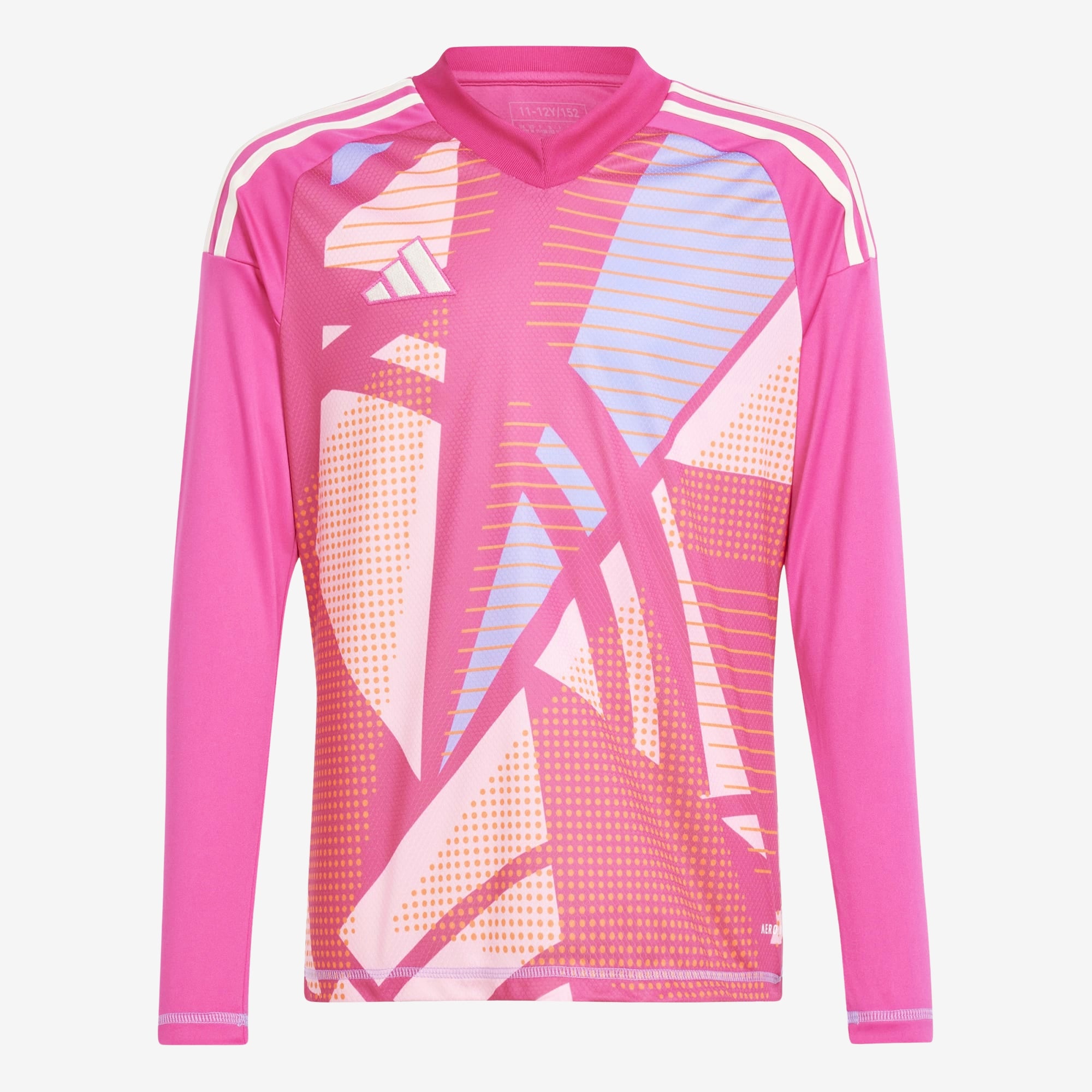 adidas Tiro 24 Competition Goalkeeper Big Kids' Soccer Long-Sleeve Jersey - Team Real Magenta