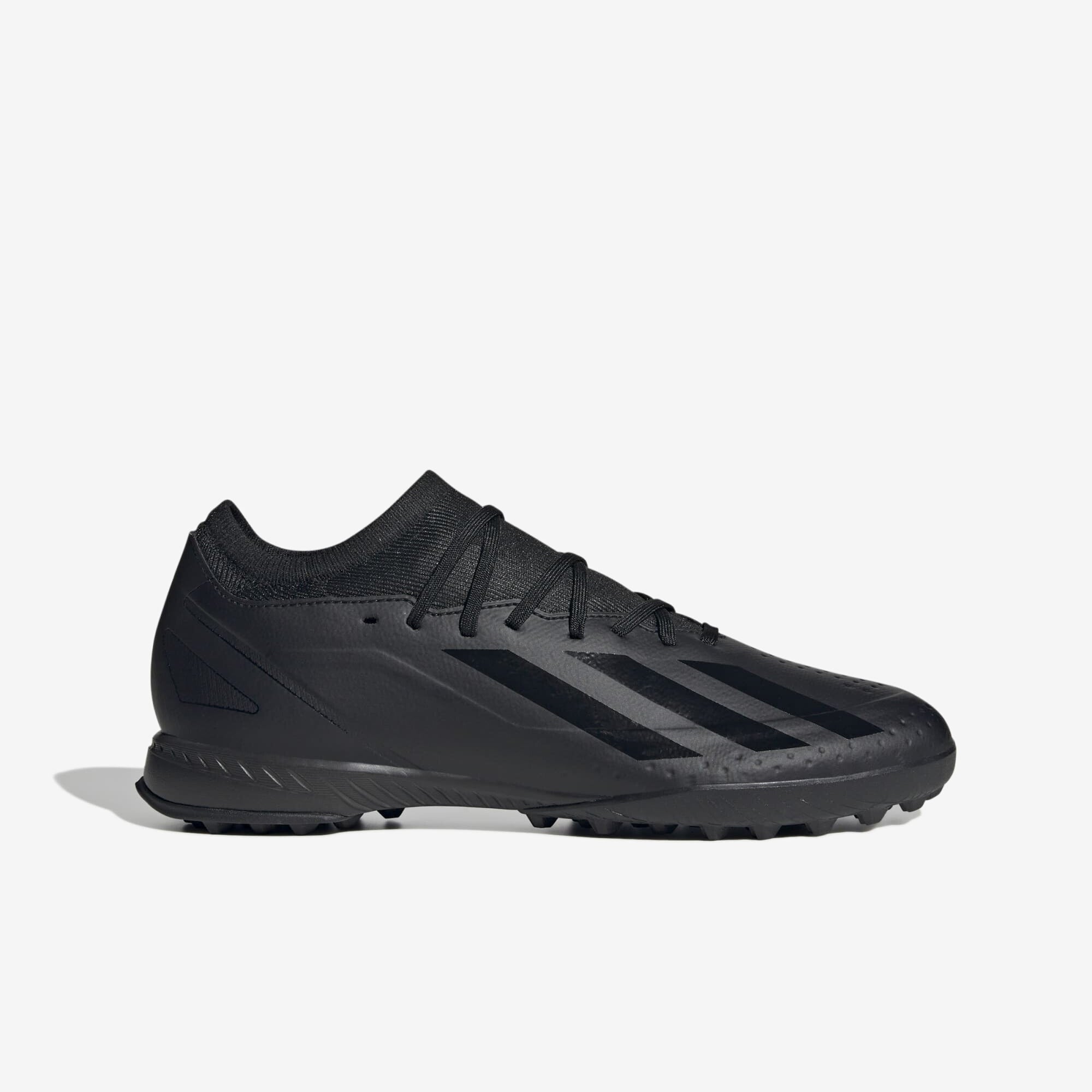 adidas X Crazyfast.3 Turf Low-Top Soccer Shoes - Core Black / Core Black / Core Black