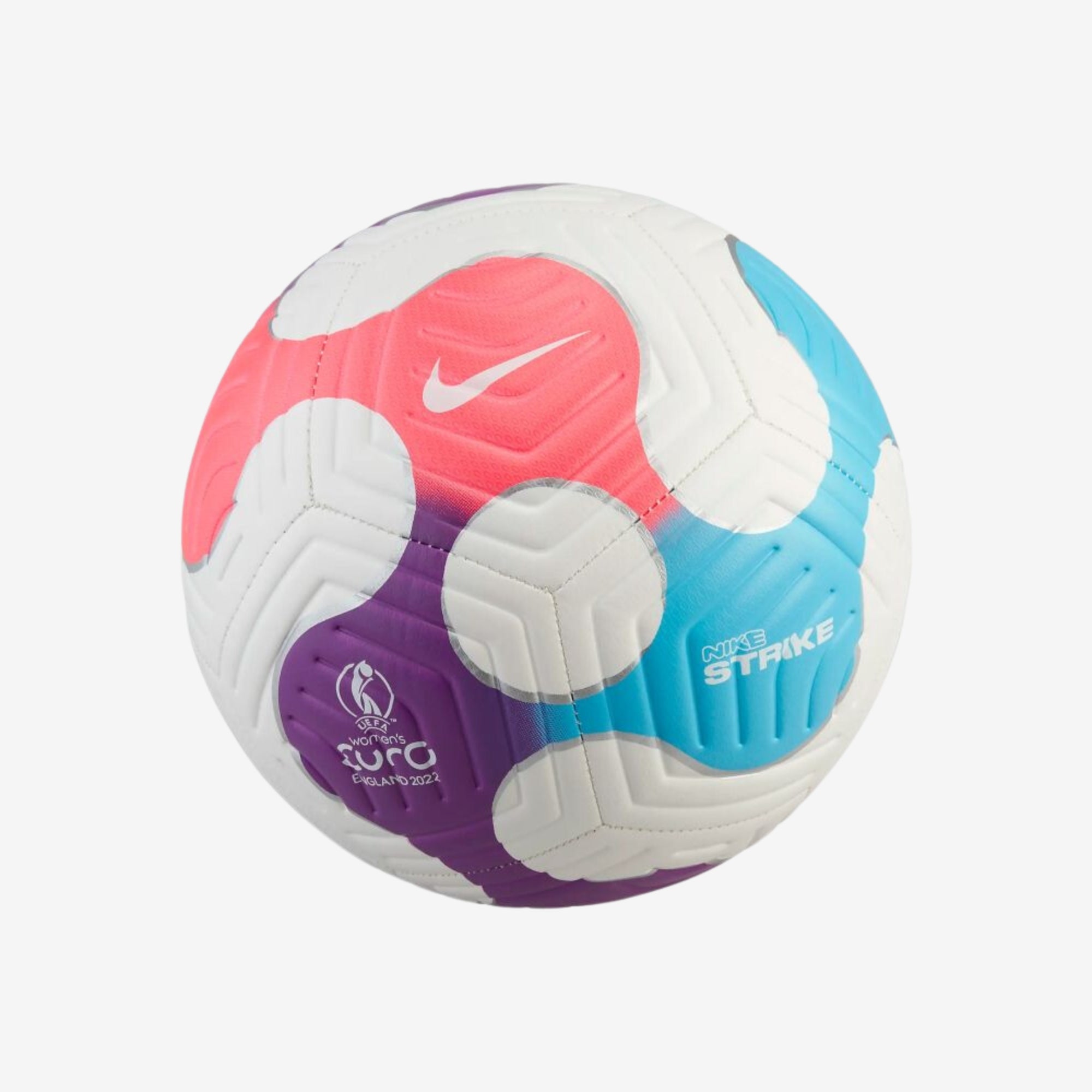 Nike 2022 UEFA Women's Euro Strike Ball Soccer Shoe Bag (10L) - White/Racer Pink/Blue/White