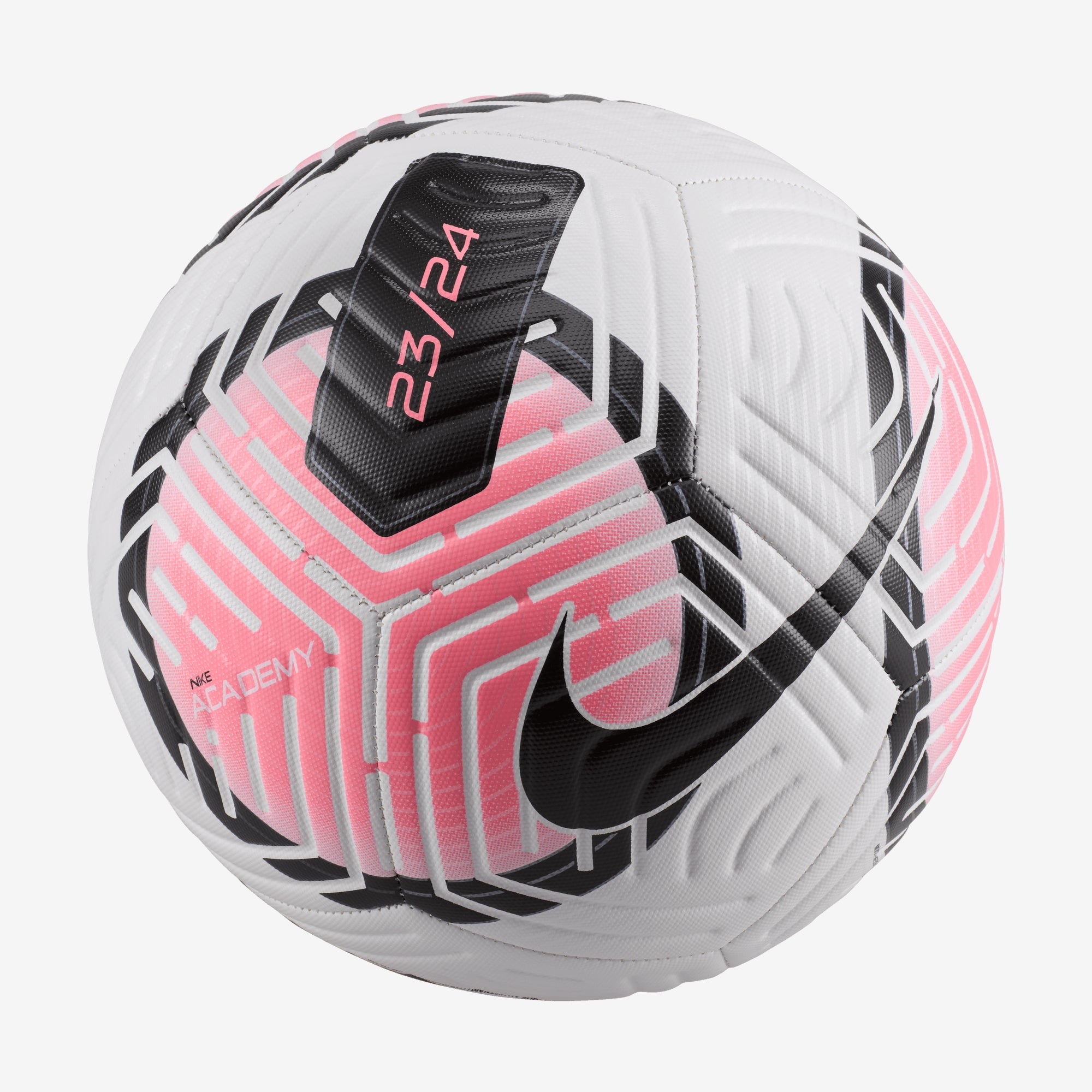 Nike Academy Soccer Ball - White/Sunset Pulse/Black