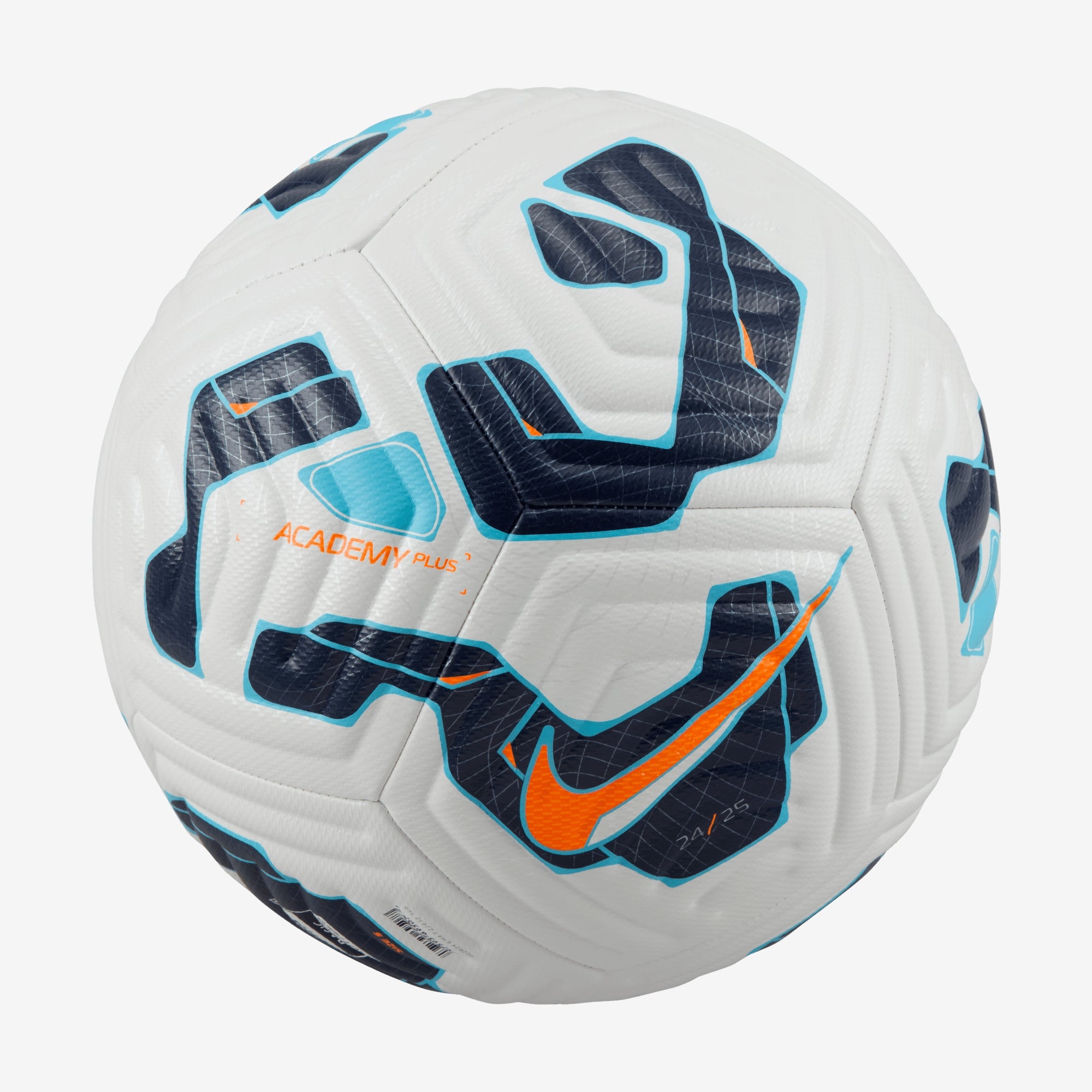 Nike Academy Plus Soccer Ball - White/Blackened Blue/Hyper Crimson