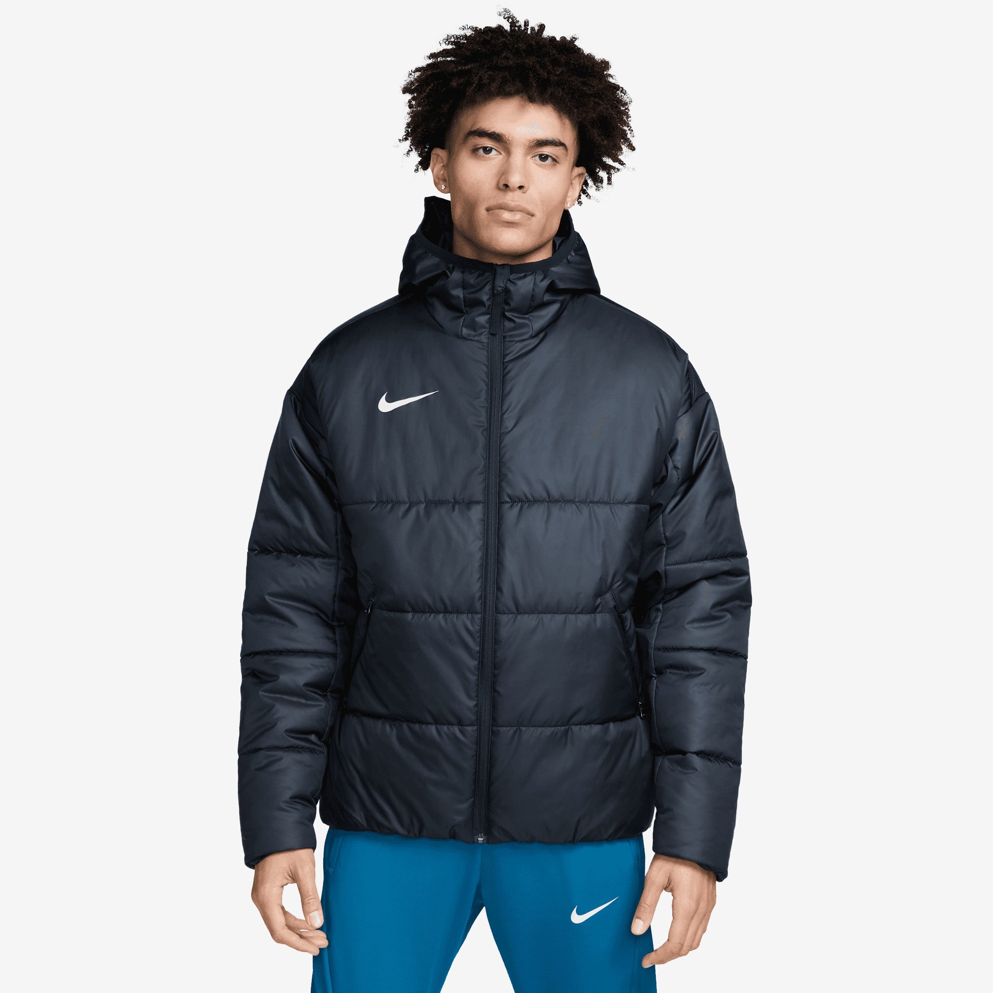 Nike Academy Pro 24 Fall Men's Therma-FIT Soccer Jacket - Black/White