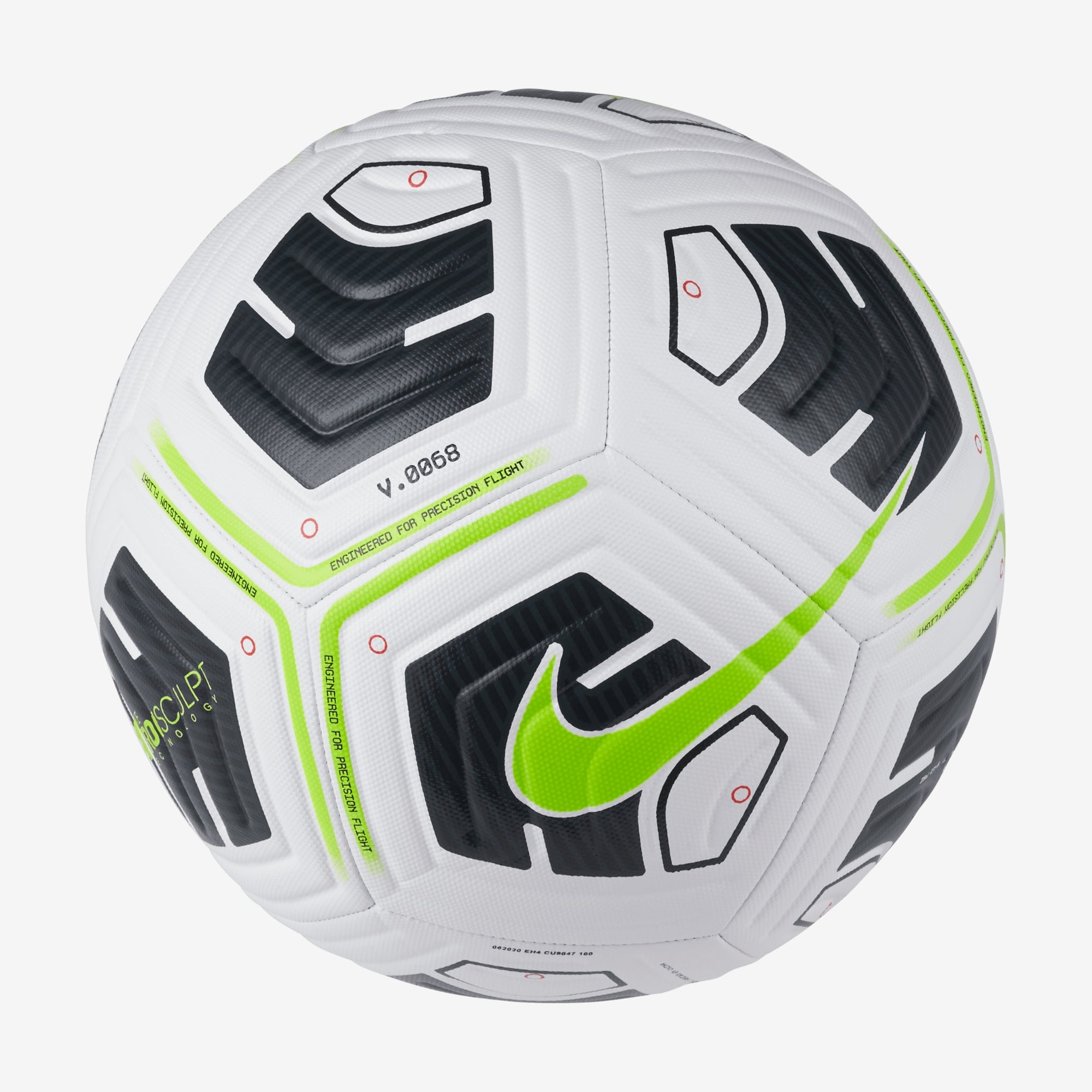 Nike Academy Soccer Ball - White/Black/Volt