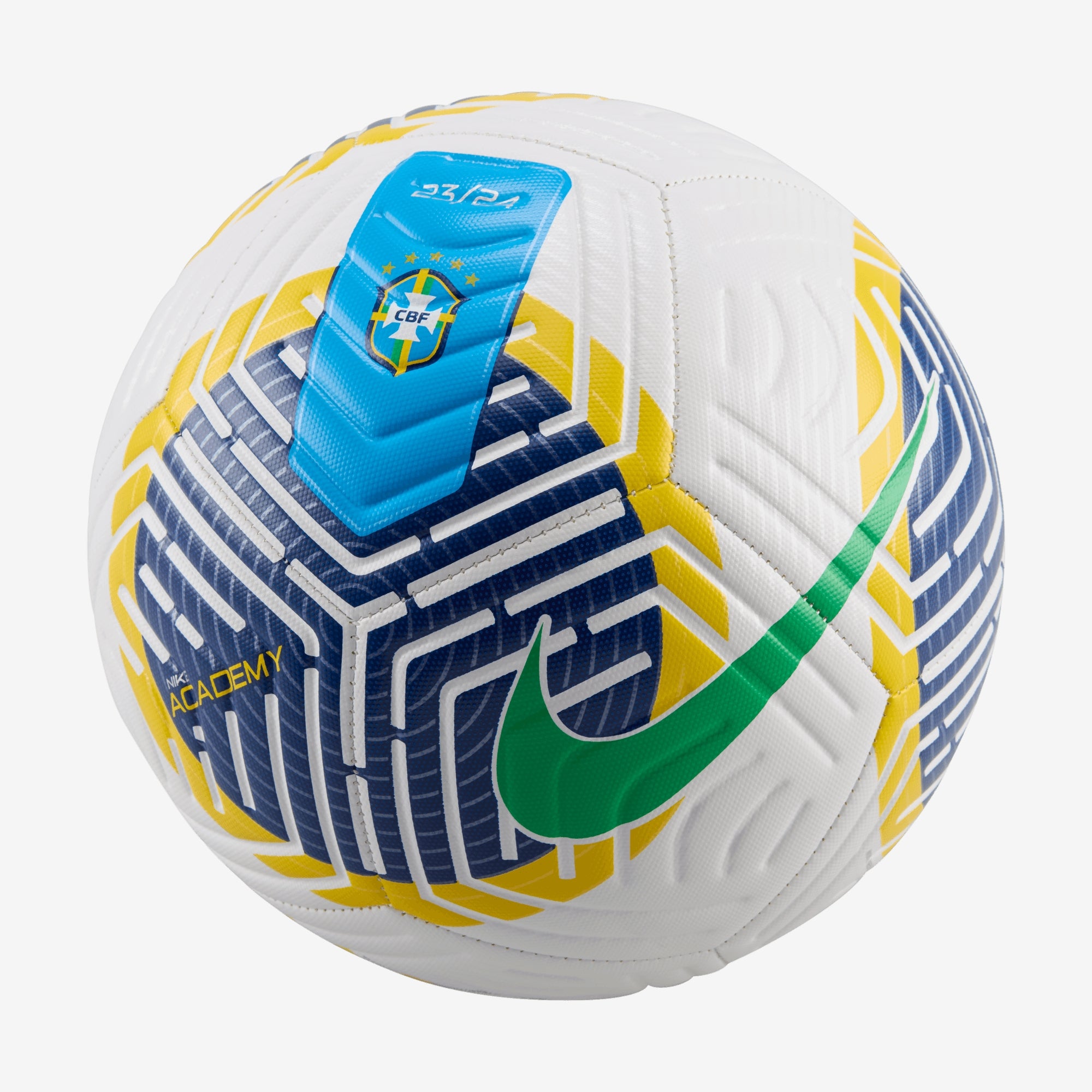 Nike Brasil Academy Soccer Ball - White/Blue/Green