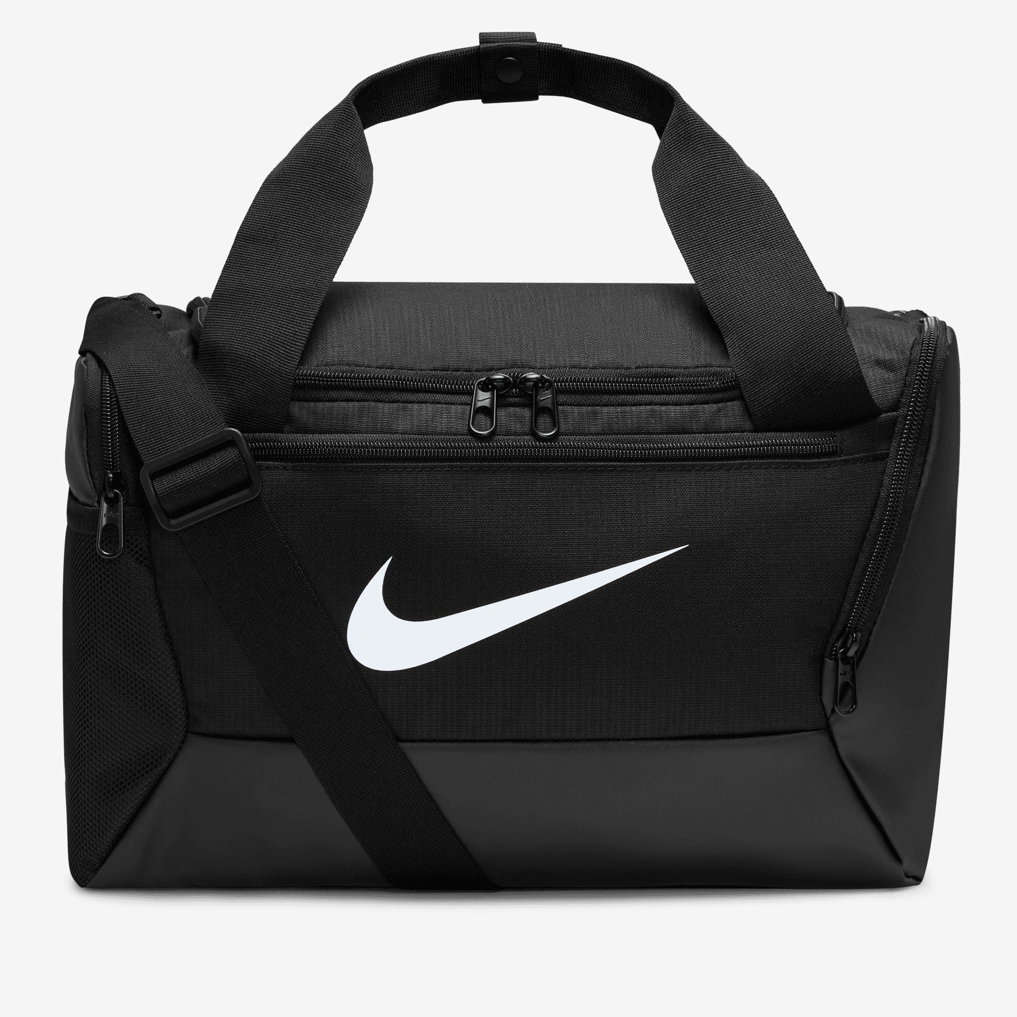 Nike Brasilia 9.5 Training Duffel Bag (Extra Small, 25L) - Black/Black/White