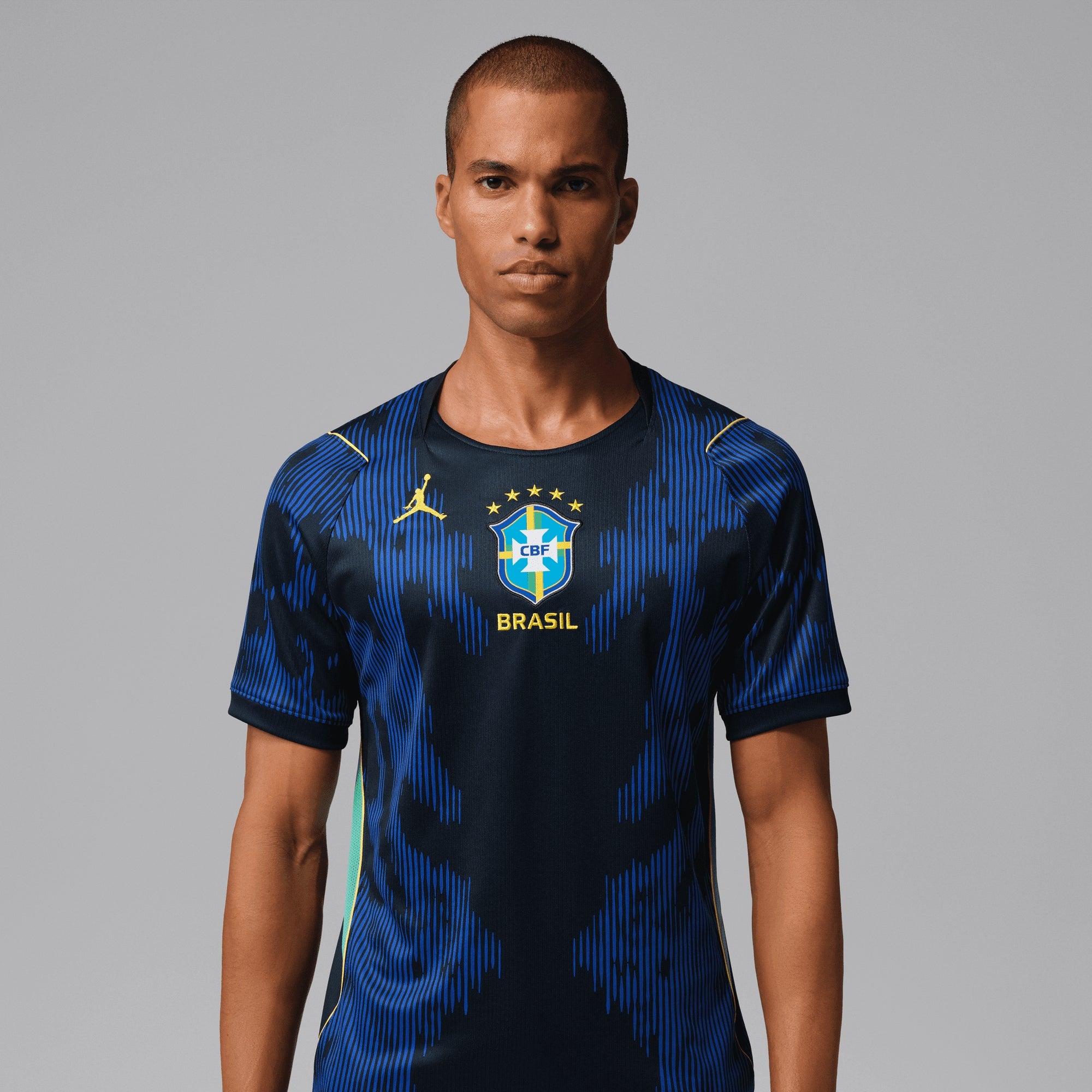 Nike Brazil 2026 Stadium Away Men's Jordan Dri-FIT Soccer Replica