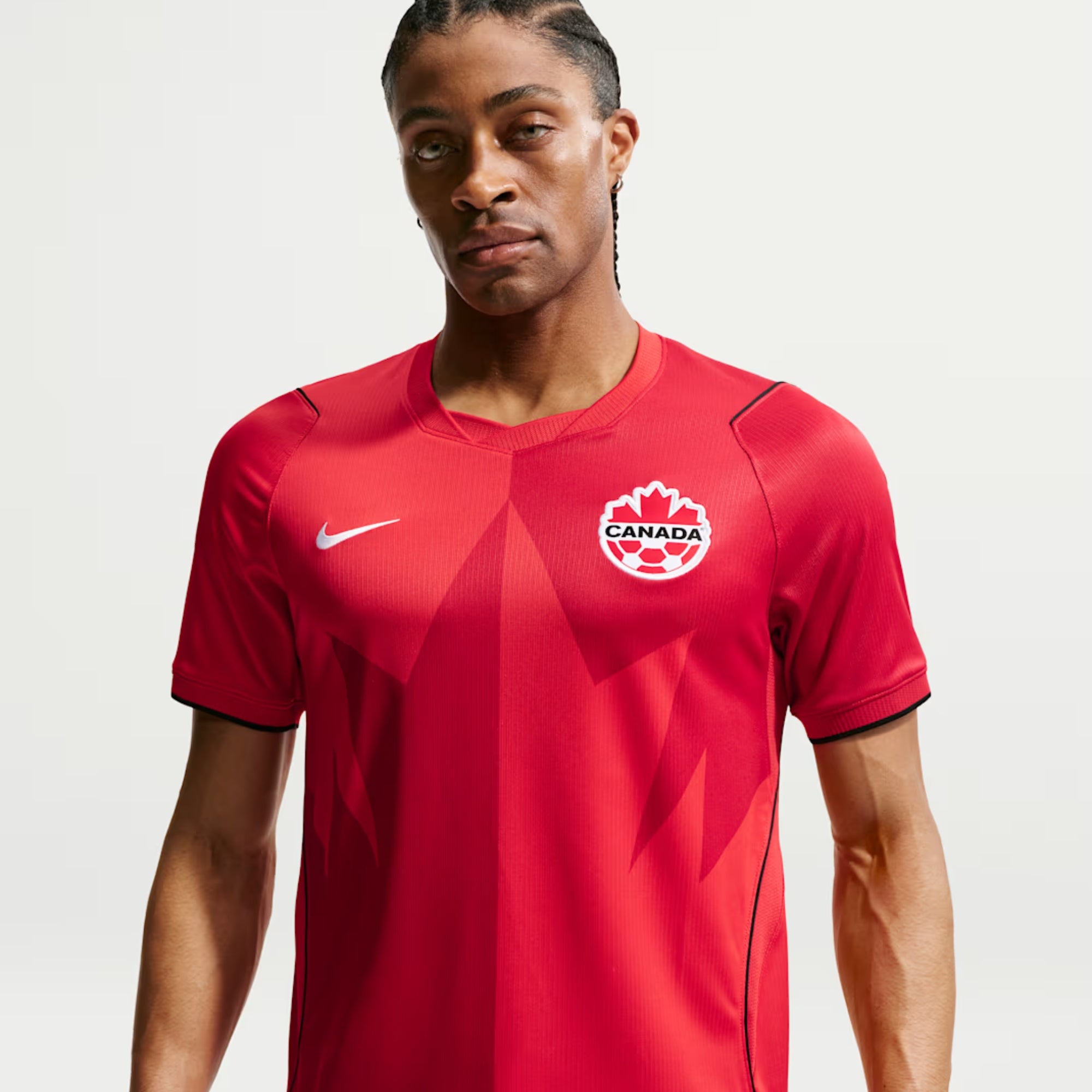 Nike Canada Stadium Home Men's Dri-FIT Soccer Jersey - University Red