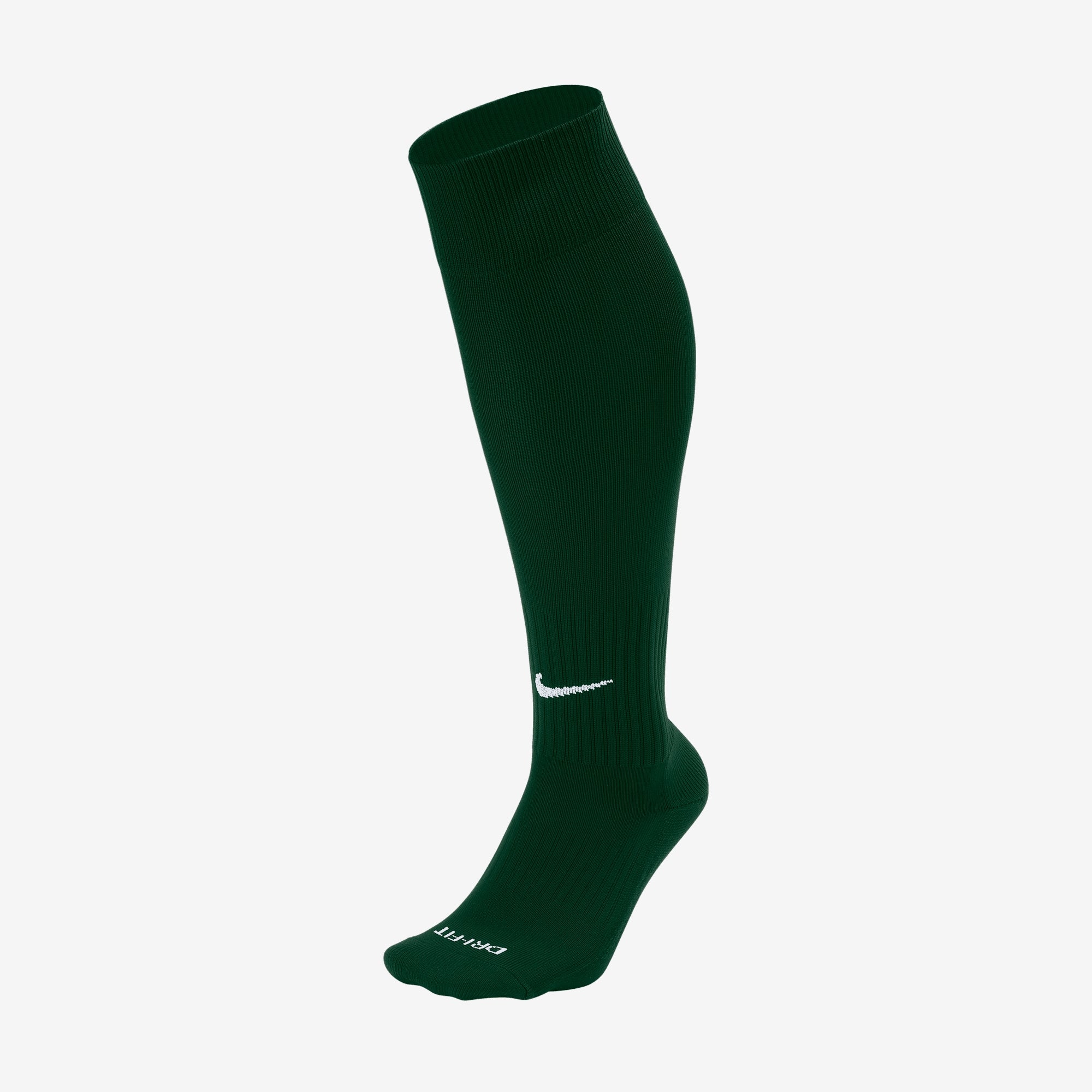 Nike Classic 2 Cushioned Over-the-Calf Socks - Gorge Green/White