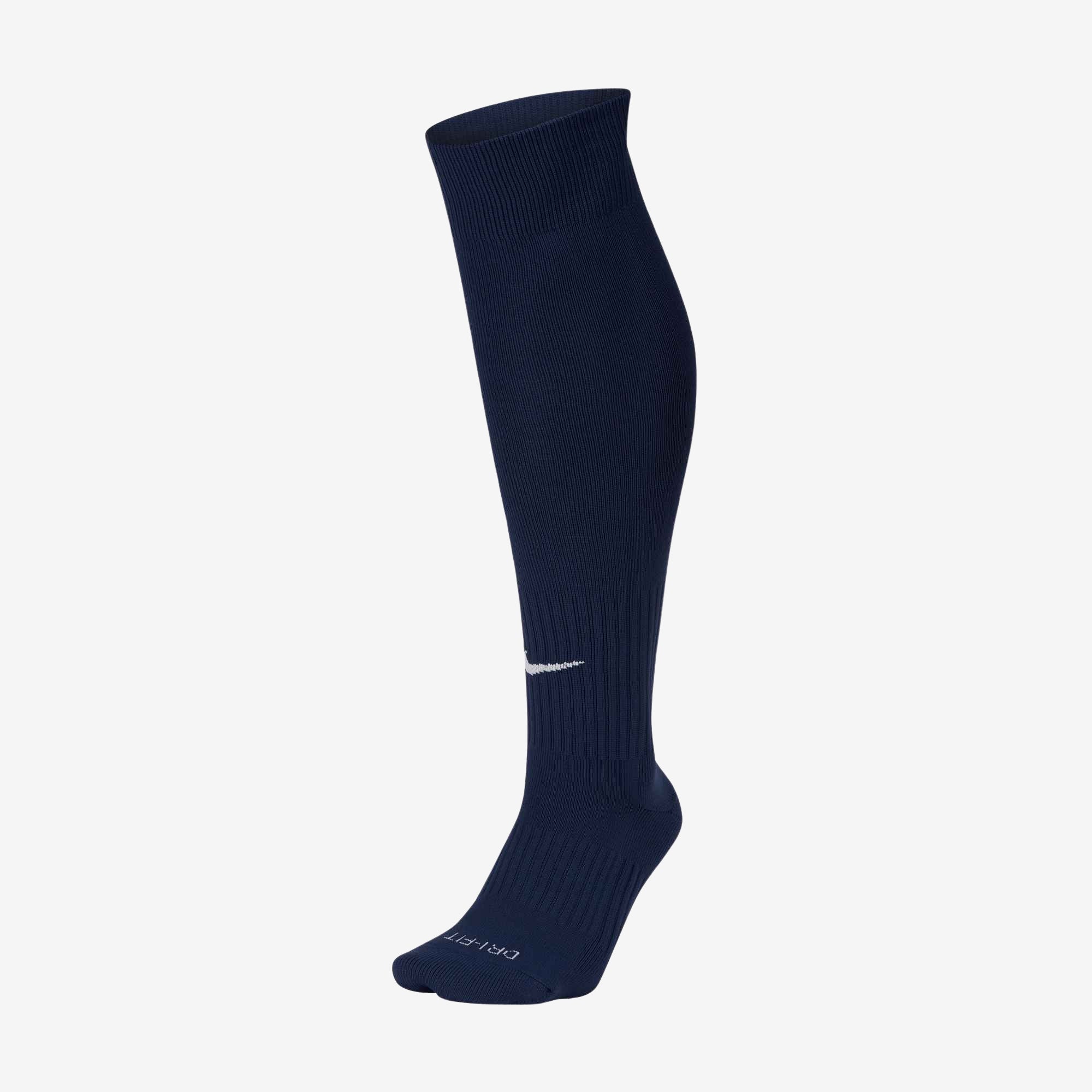 Nike Classic 2 Cushioned Over-the-Calf Socks - Midnight Navy/White