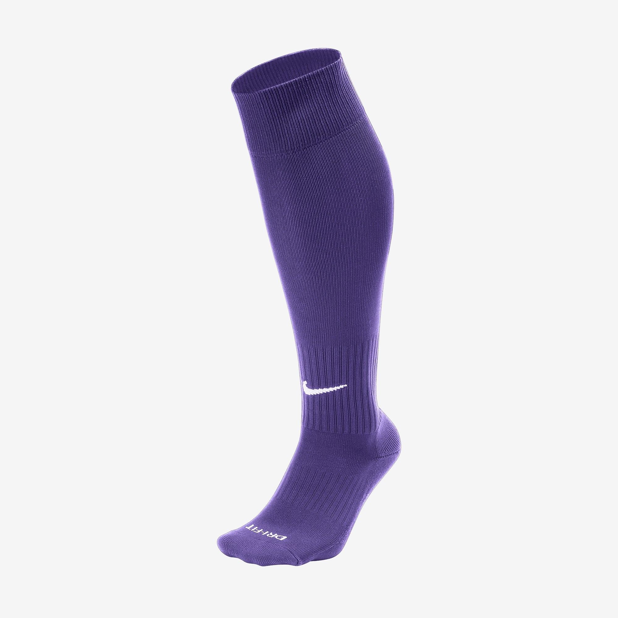 Nike Classic 2 Cushioned Over-the-Calf Socks - Court Purple/White