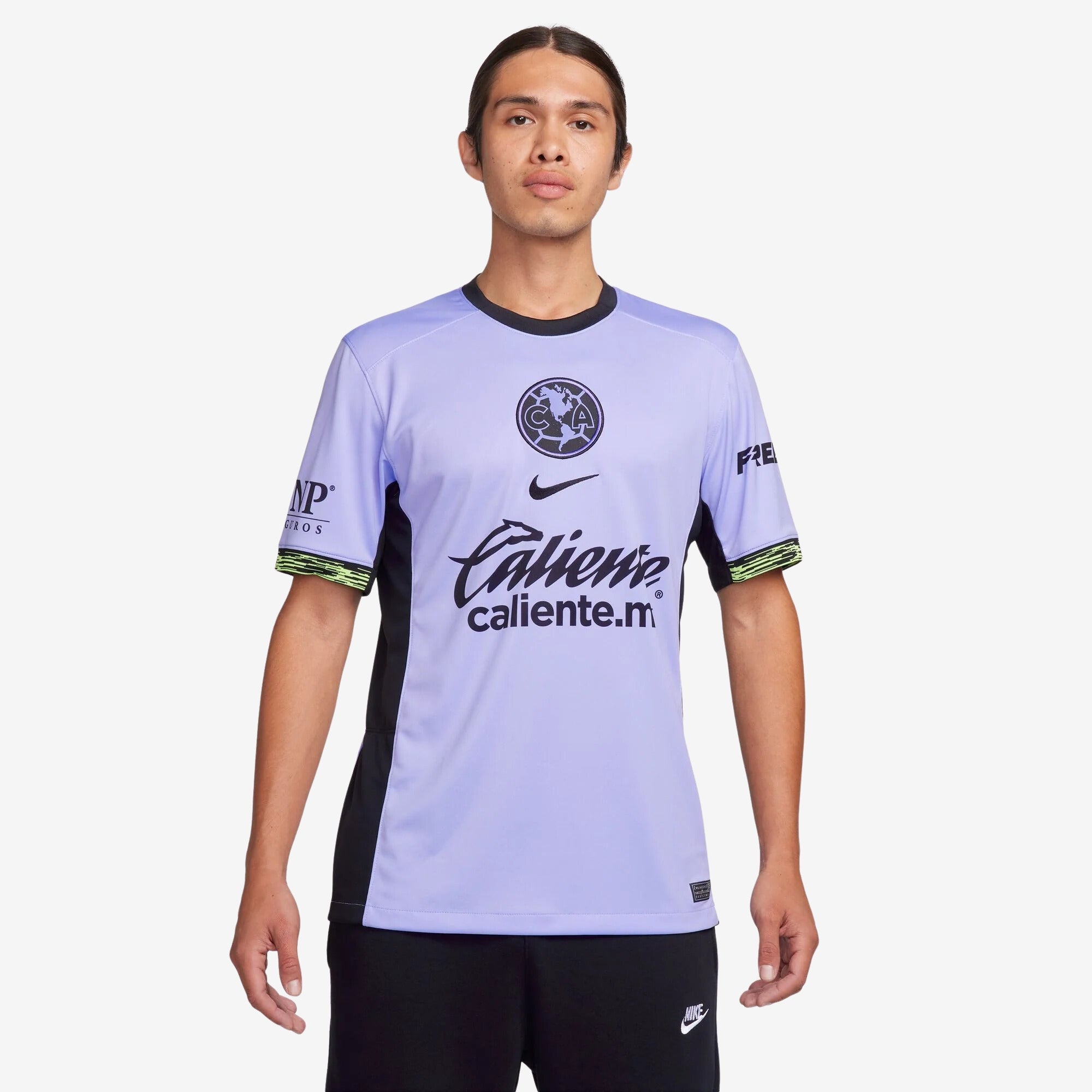 Nike Club América 2023/24 Stadium Third Men's Dri-FIT Soccer Replica Jersey - Purple Pulse/Black/Black