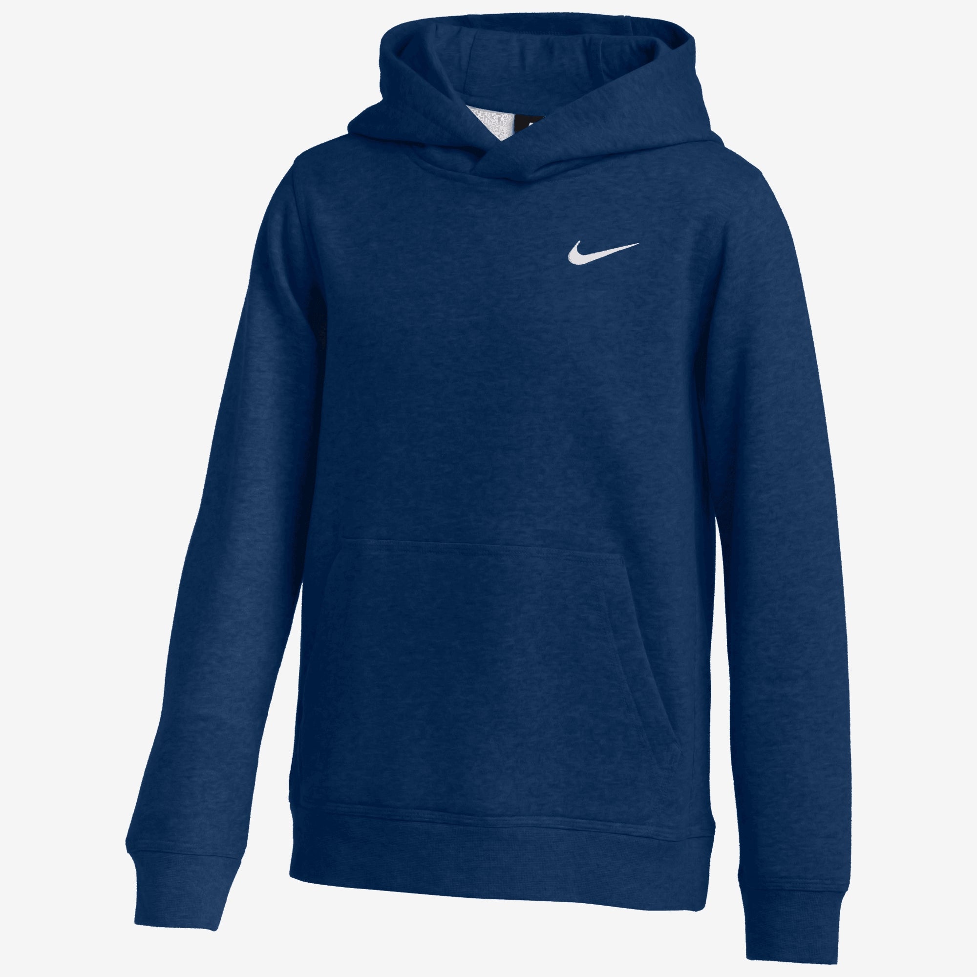 Nike Club Hoodie Big Kids' (Boys') Pullover Hoodie - Navy/White