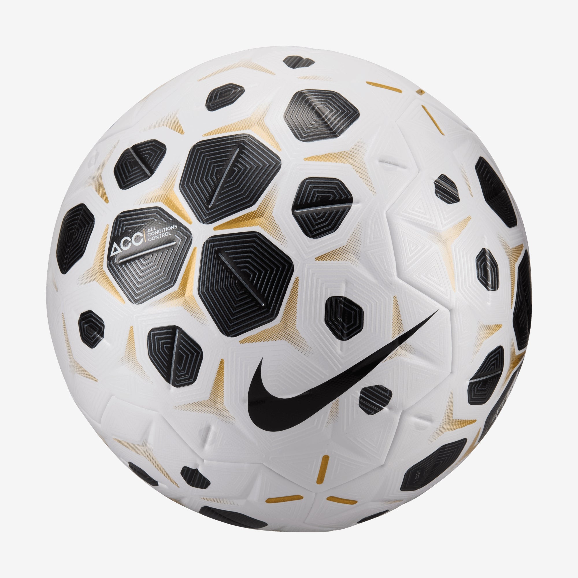 Nike Control Soccer Ball - White/Black/Black
