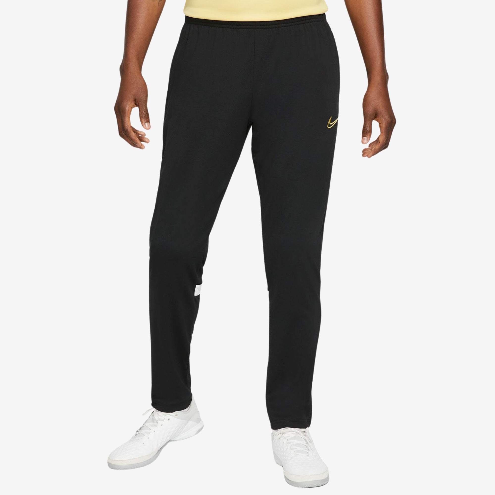 Nike Dri-FIT Academy Men's Soccer Pants - Black/Saturn Gold