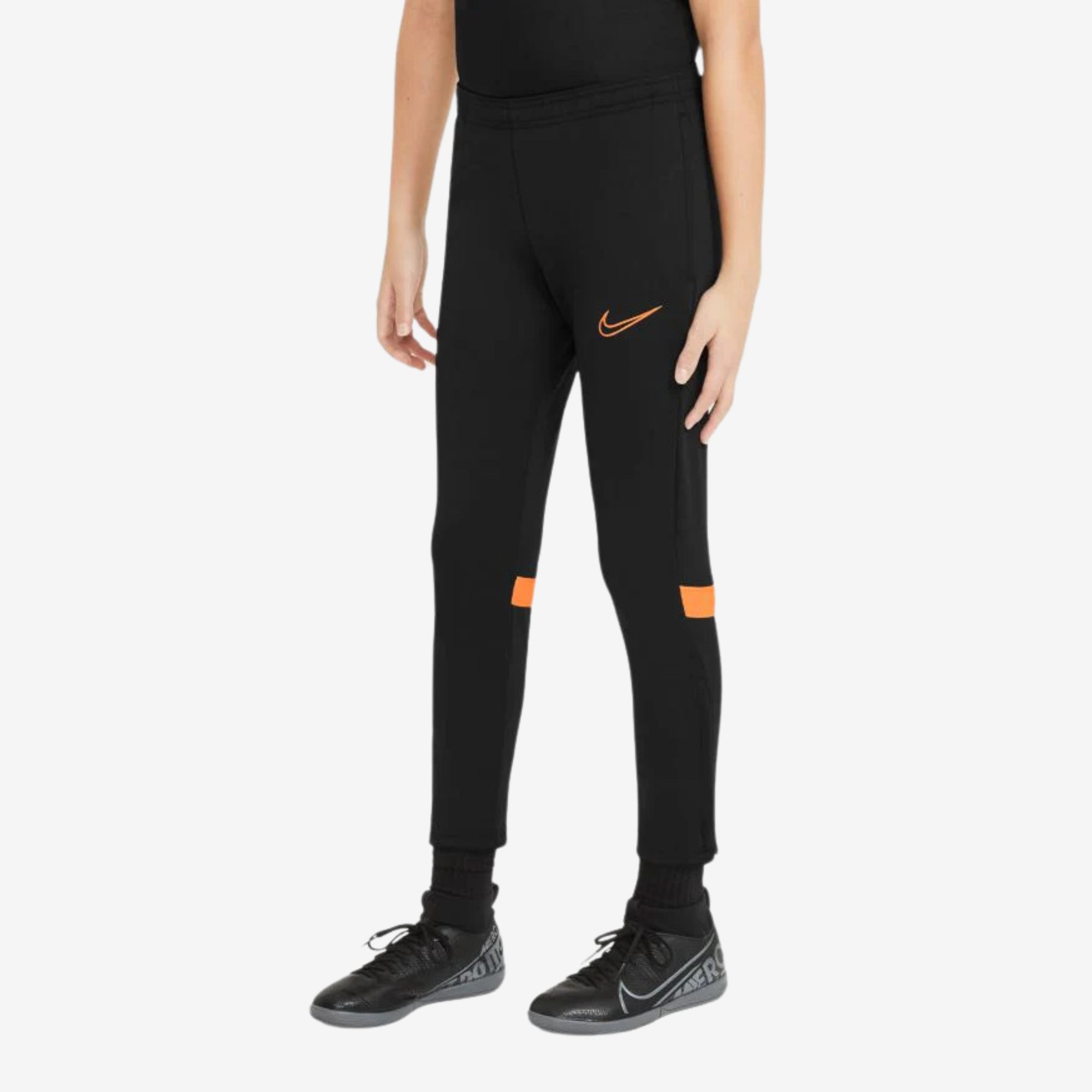 Nike Dri-FIT Academy Big Kids' Soccer Pants - Black/Orange