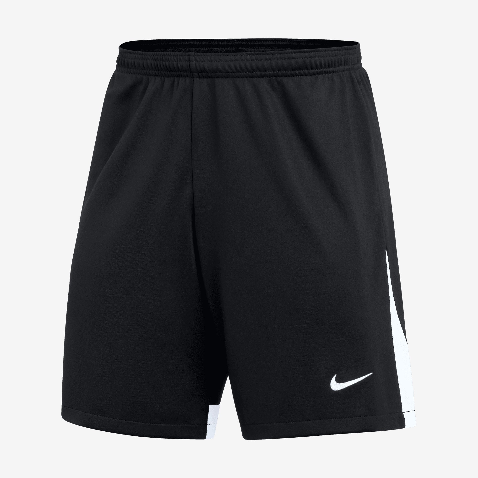 Nike Dri-FIT Men's Knit Soccer Shorts - Black/White/White