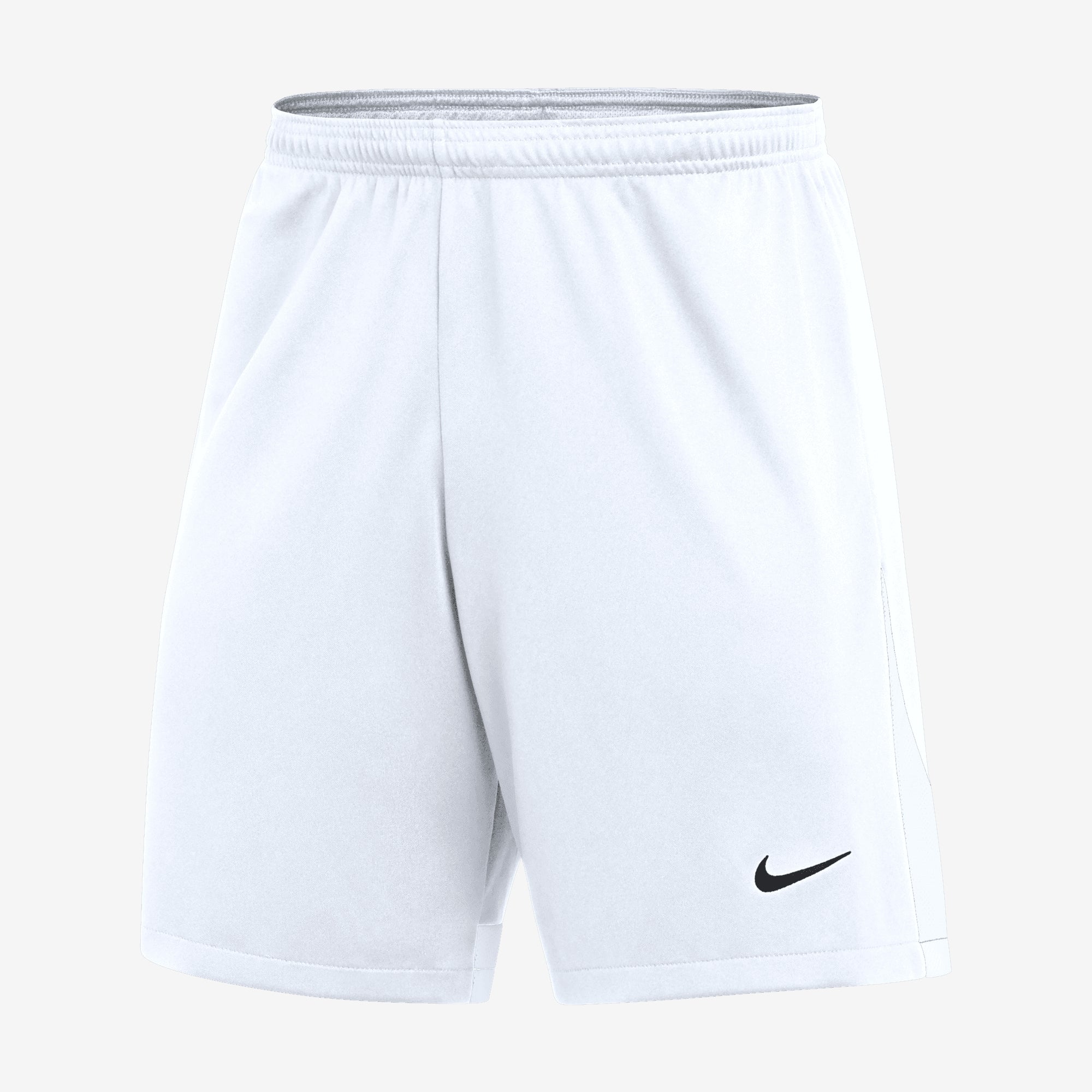 Nike Dri-FIT Men's Knit Soccer Shorts - White/White/Black