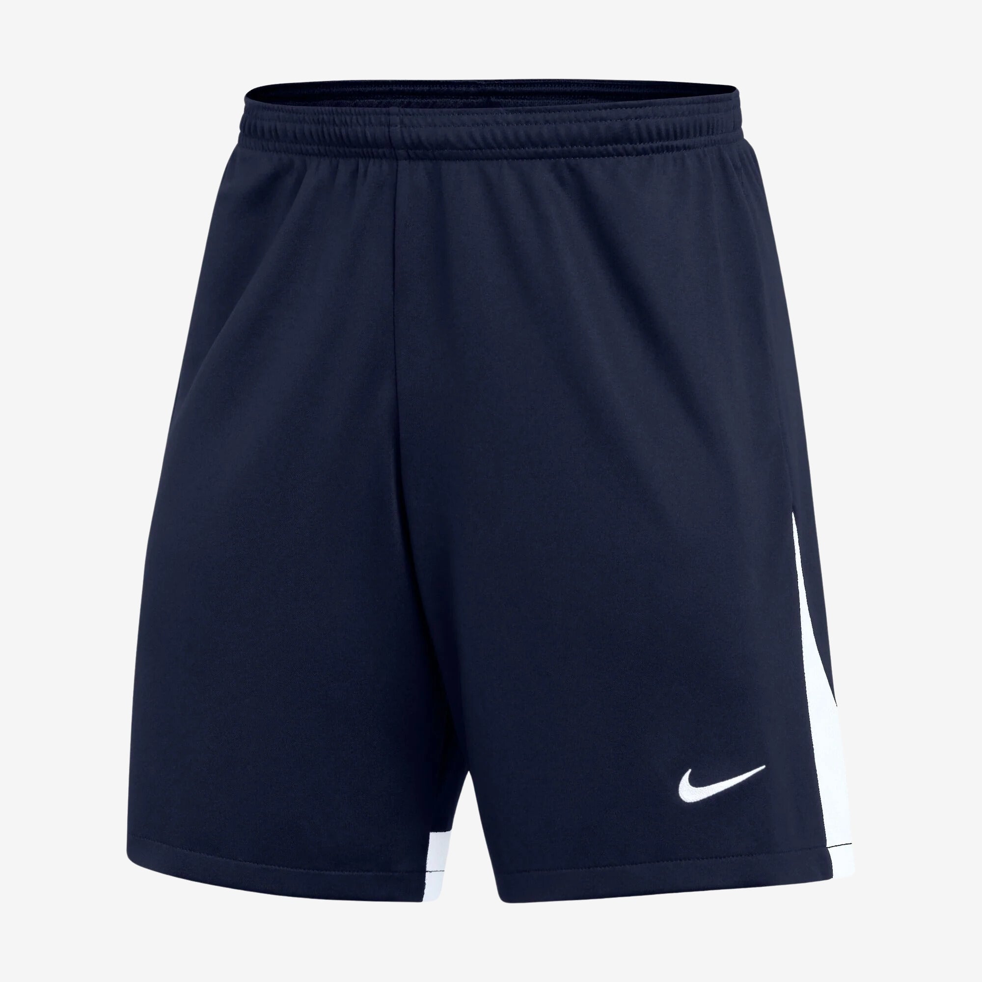 Nike Dri-FIT Men's Knit Soccer Shorts - College Navy/White/White