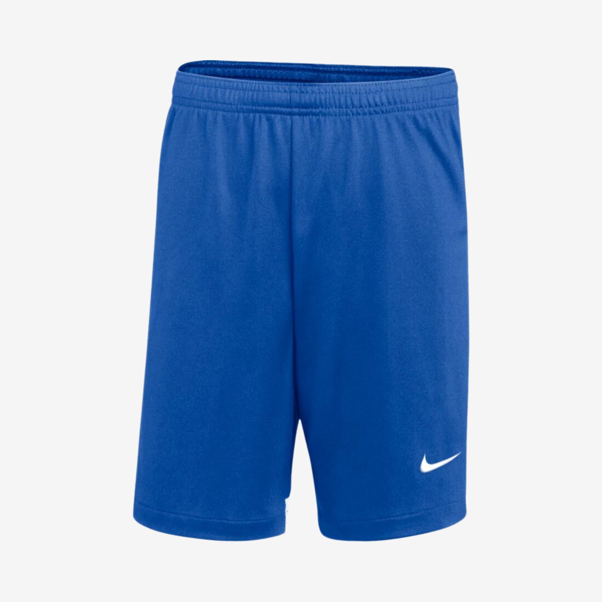 Nike Dri-FIT Big Kids' Knit Soccer Shorts - Royal Blue/White