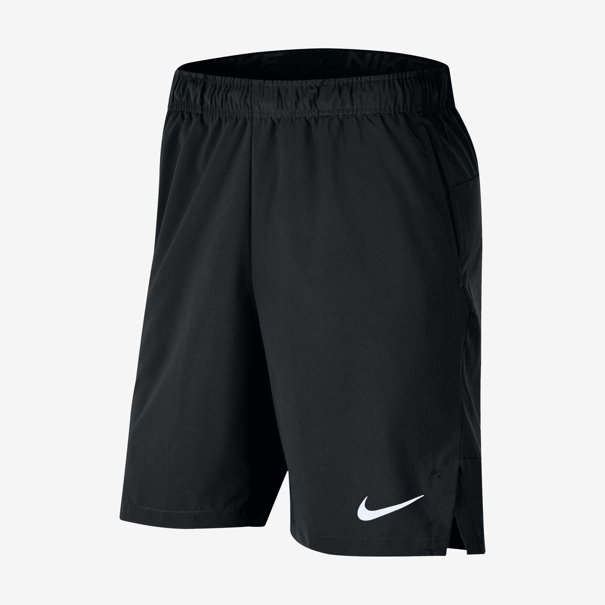 Nike Dri-FIT Flex Men's Woven Training Shorts - Tm Black/White