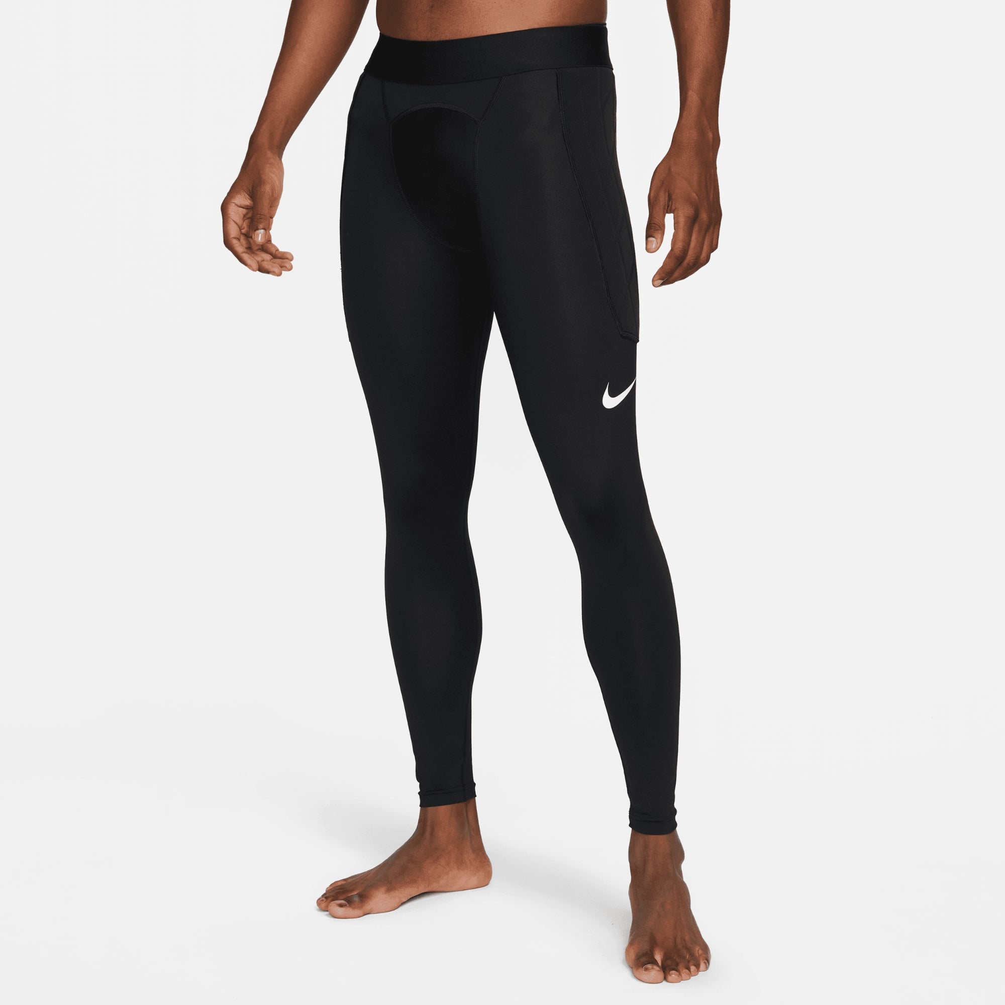 Nike Dri-FIT Gardien 1 Goalkeeper Men's Soccer Pants - Black/Black/White