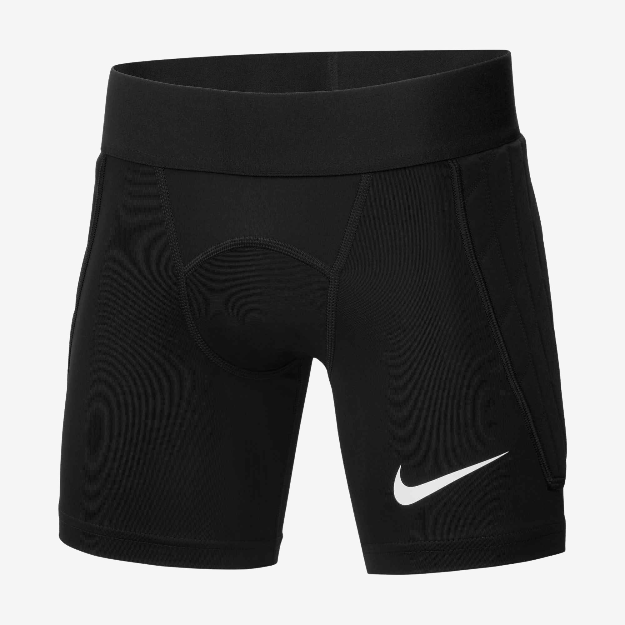 Nike Dri-FIT Gardien I Goalkeeper Big Kids' Soccer Shorts - Black/Black/White