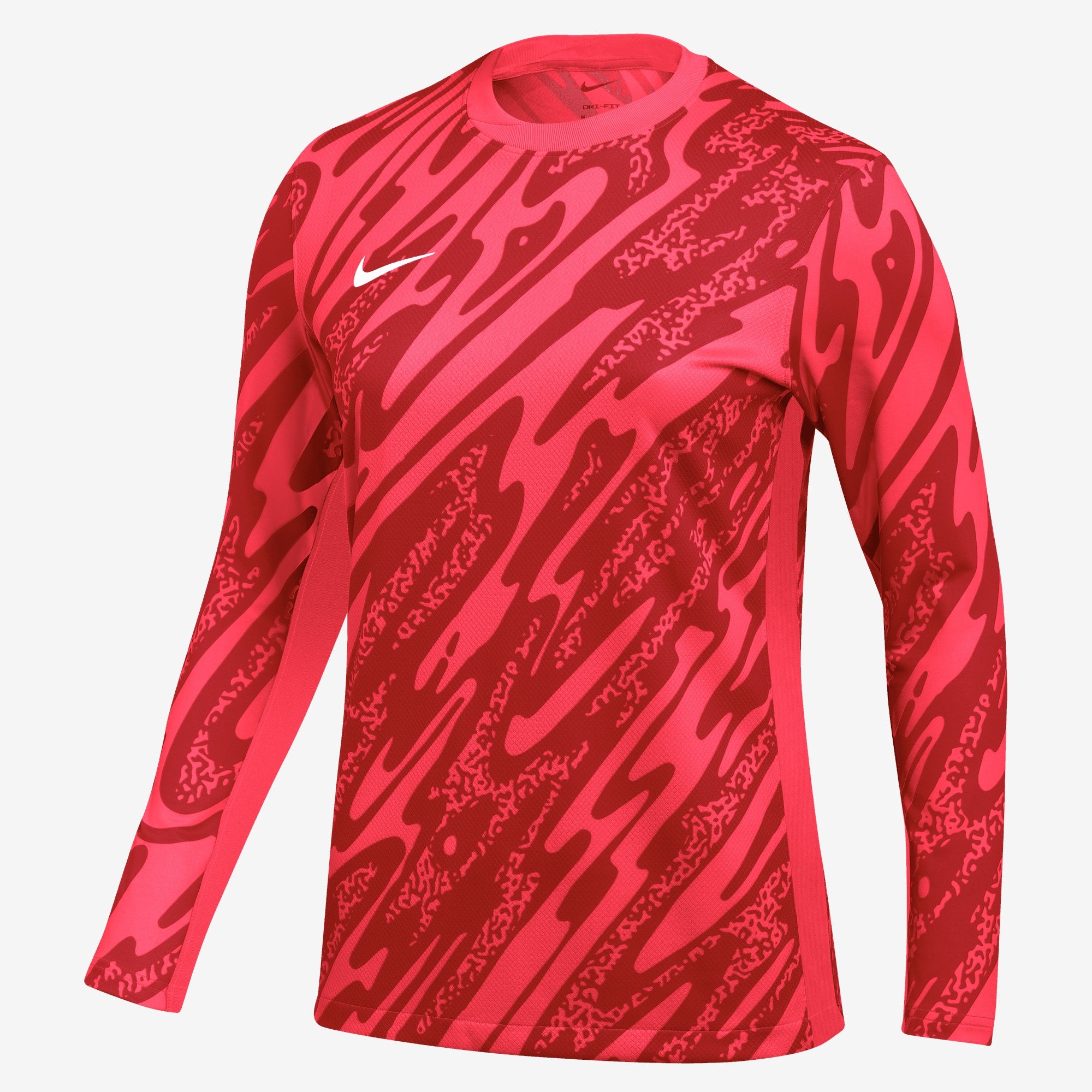 Nike Dri-FIT Gardien V Goalkeeper Jersey US Women's Soccer Long-Sleeve Jersey (Stock) - Laser Crimson/University Red/White