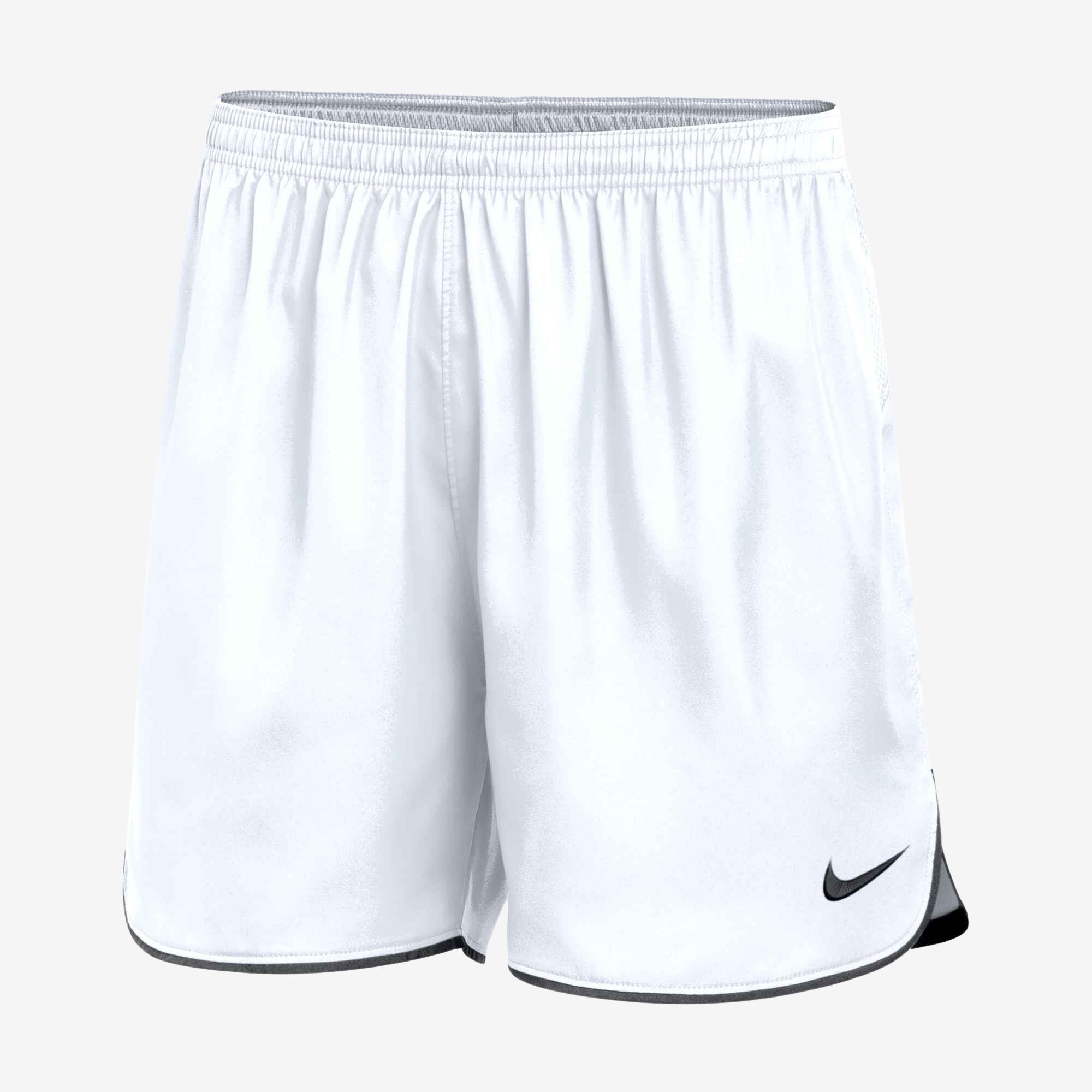 Nike Dri-FIT Laser V Woven Women's Soccer Shorts - White/White/Black