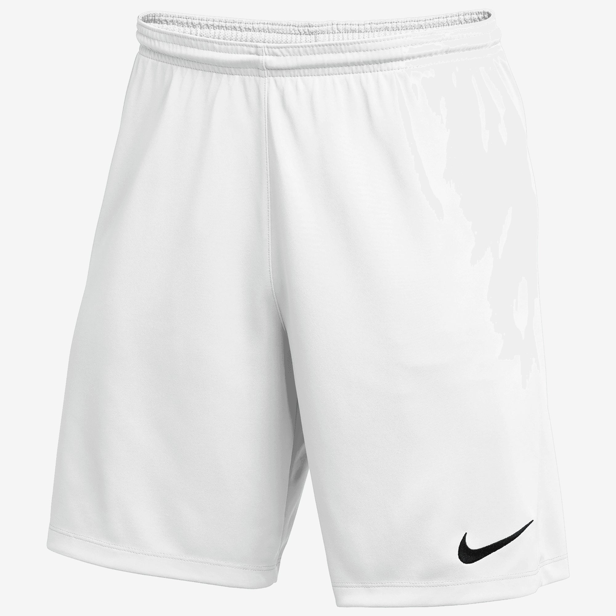 Nike Dri-FIT Park 3 Men's Knit Soccer Shorts - White/Black