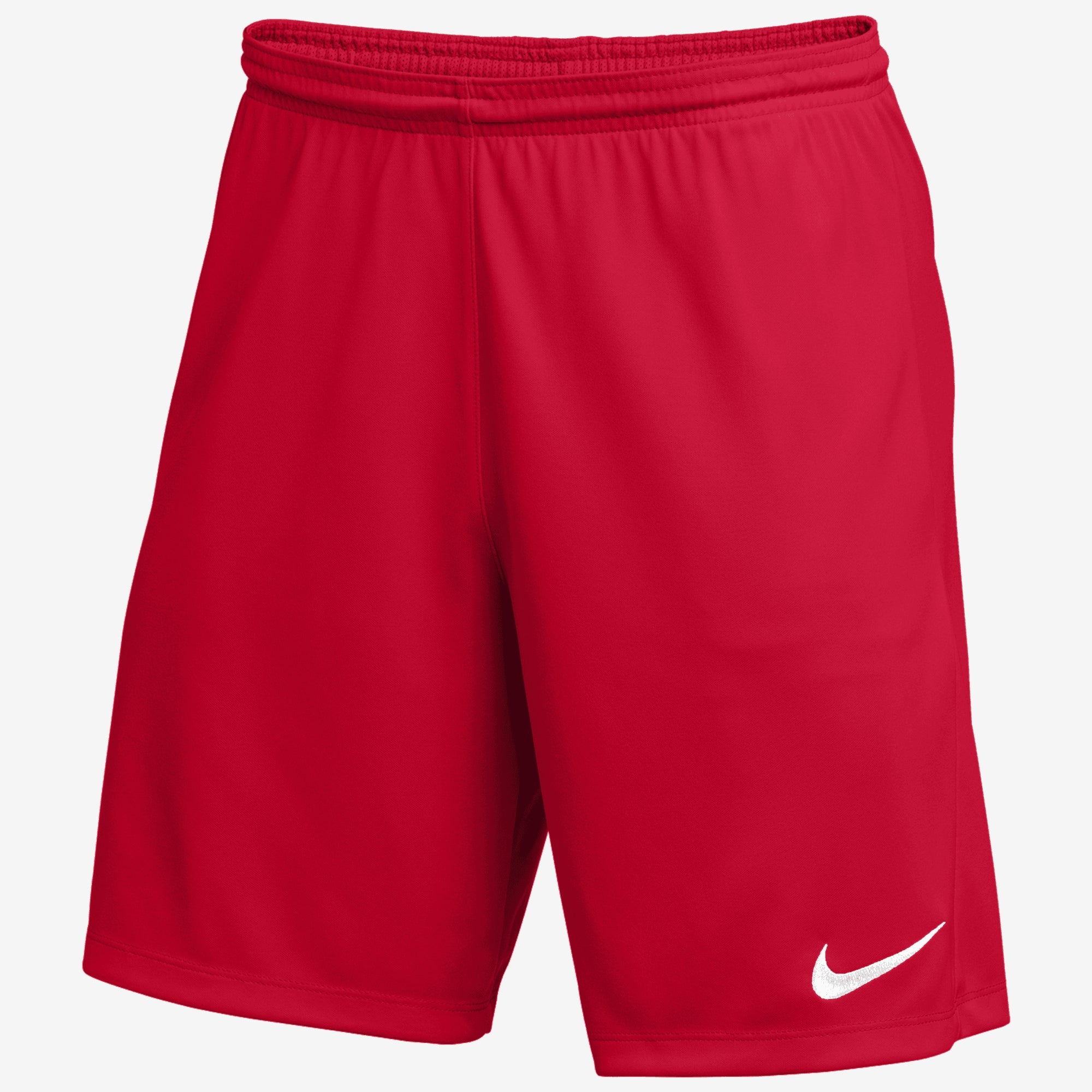 Nike Dri-FIT Park 3 Big Kids' Knit Soccer Shorts - University Red/White