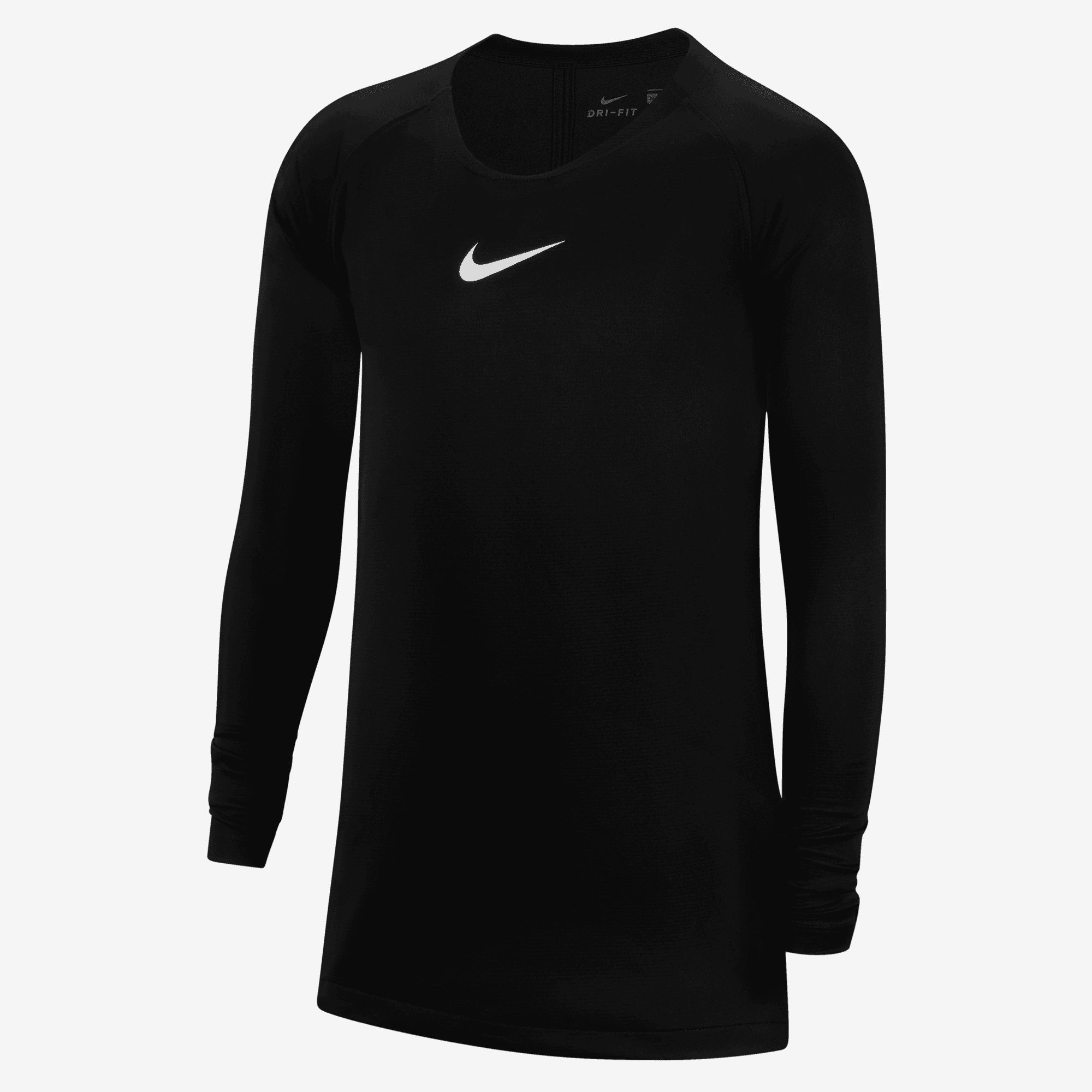 Nike Dri-FIT Park First Layer Kids' Soccer Jersey - Black/White