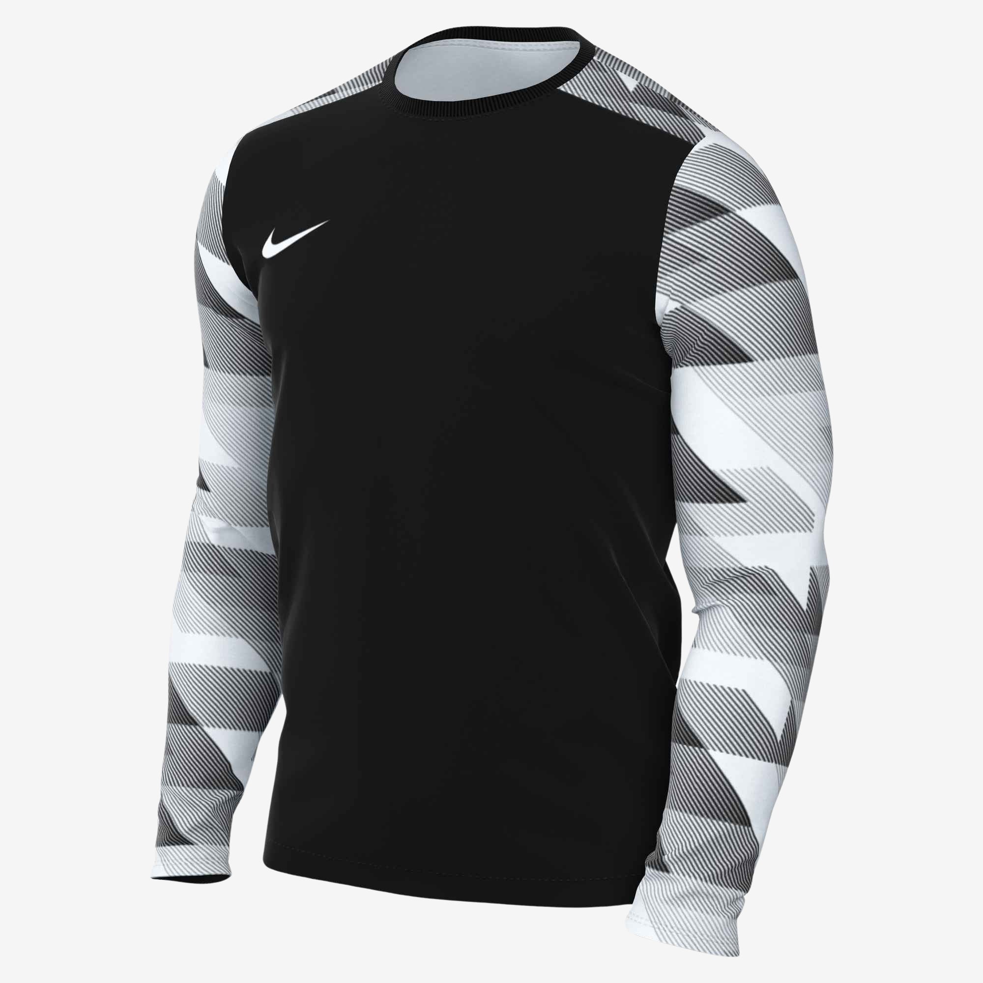 Nike Dri-FIT Park IV Goalkeeper Men's Soccer Jersey - Black/White/White