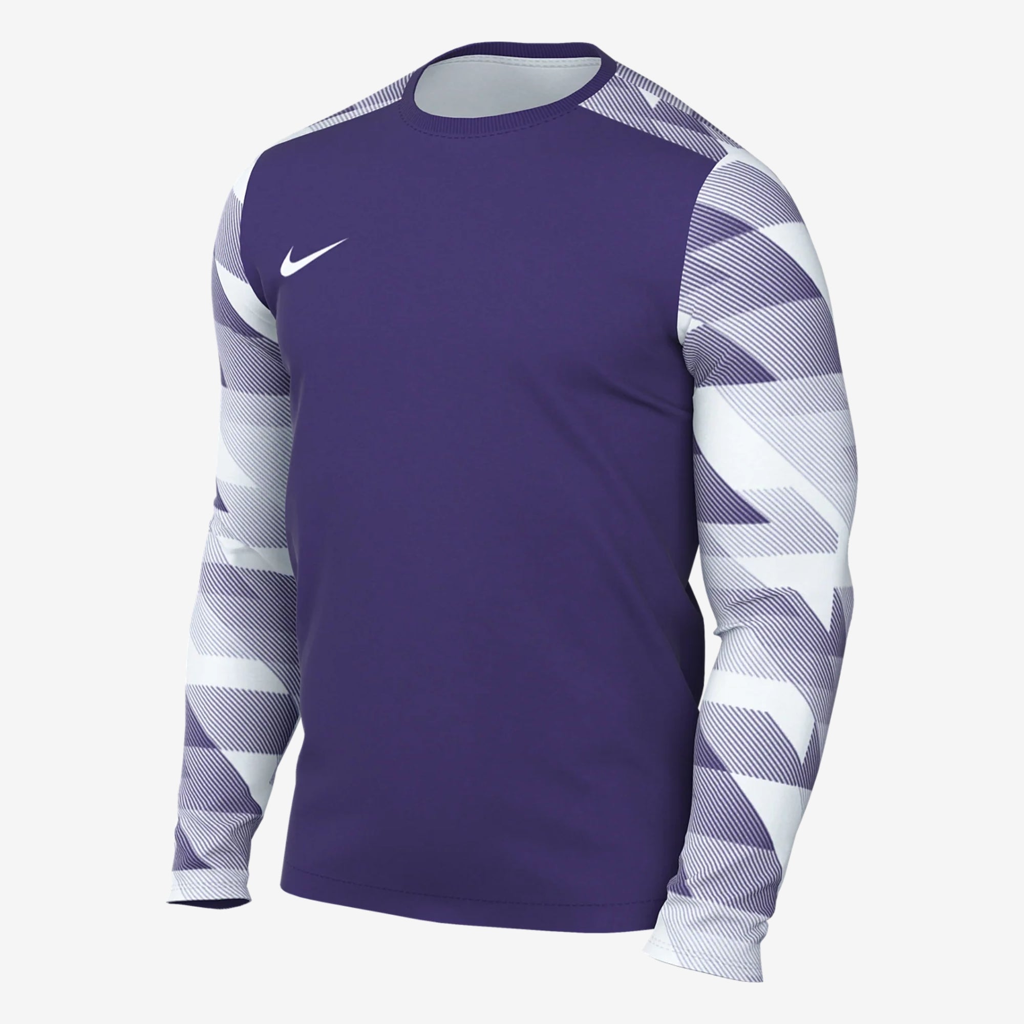 Nike Dri-FIT Park IV Goalkeeper Men's Soccer Jersey - Court Purple/White/White
