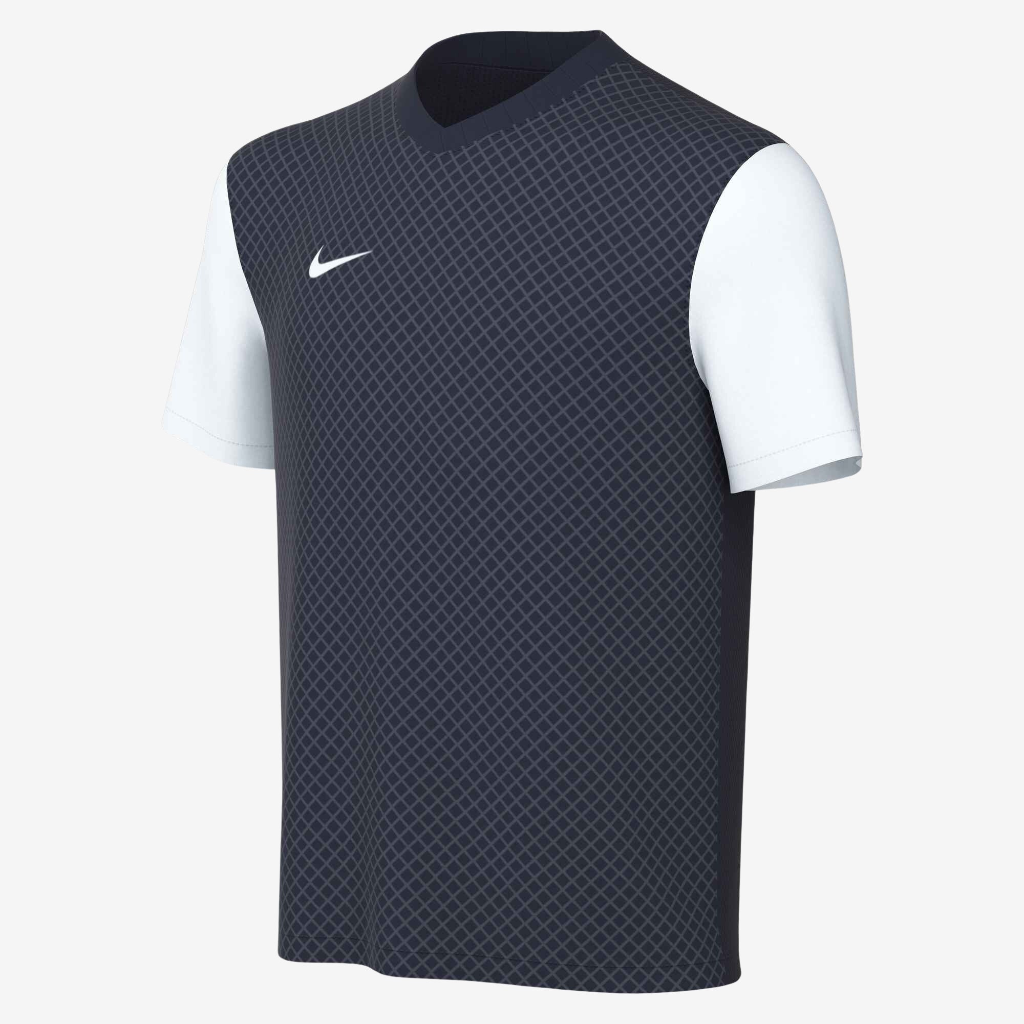 Nike Dri-FIT Tiempo Premier 2 Big Kids' Soccer Jersey - College Navy/White/White