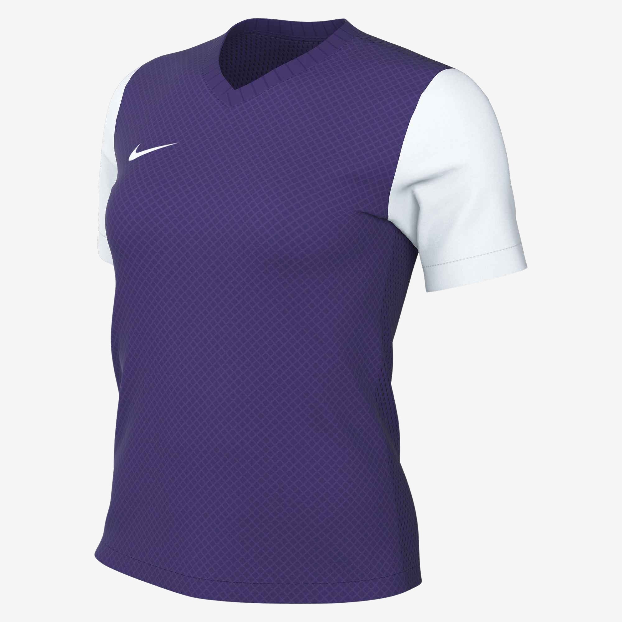 Nike Dri-FIT Tiempo Premier 2 Women's Short-Sleeve Soccer Jersey - Court Purple/White/White