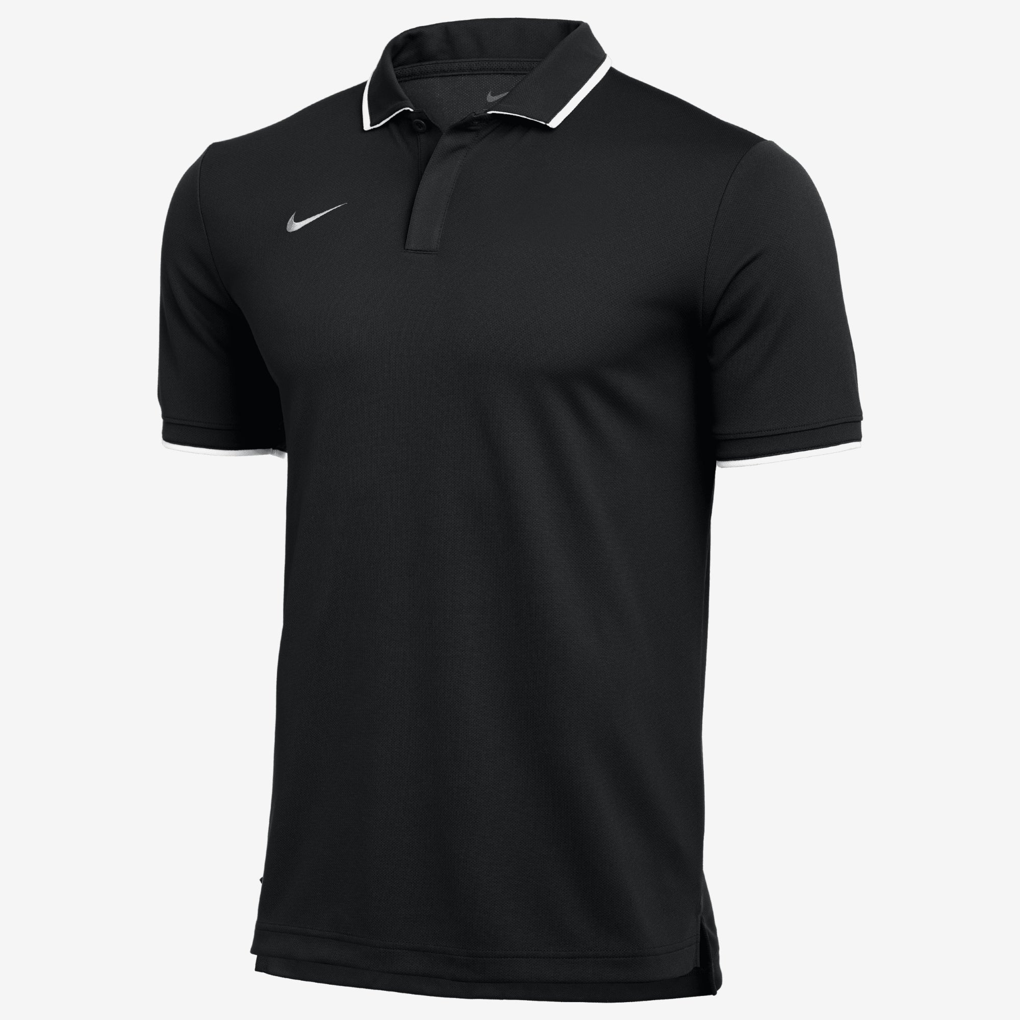 Nike Dri-FIT UV Polo Men's Collegiate Football Polo - Black/White