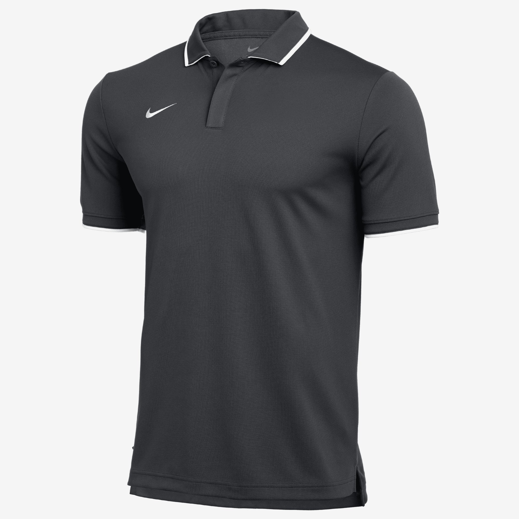 Nike Dri-FIT UV Polo Men's Collegiate Football Polo - Anthracite/White