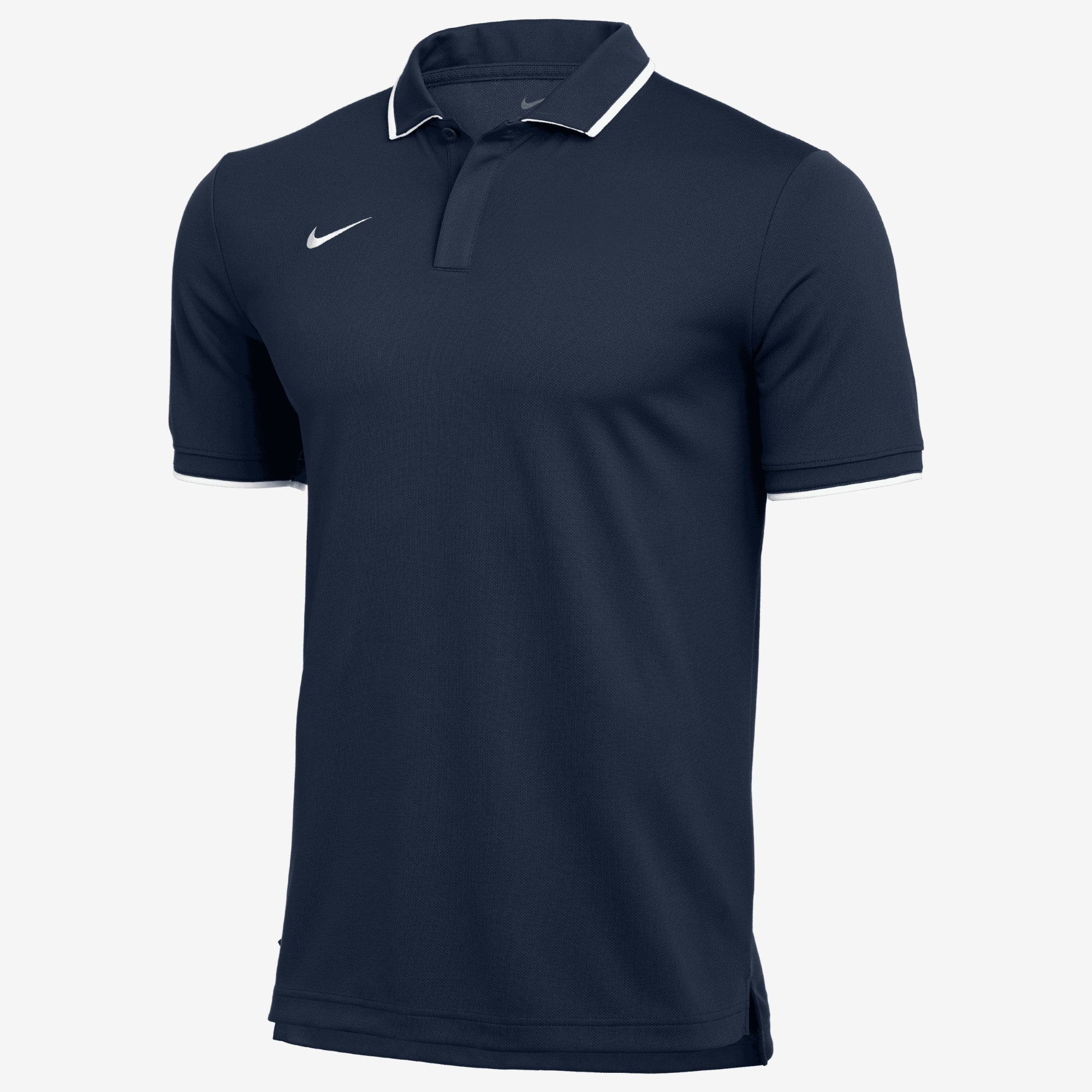 Nike Dri-FIT UV Polo Men's Collegiate Football Polo - College Navy/White